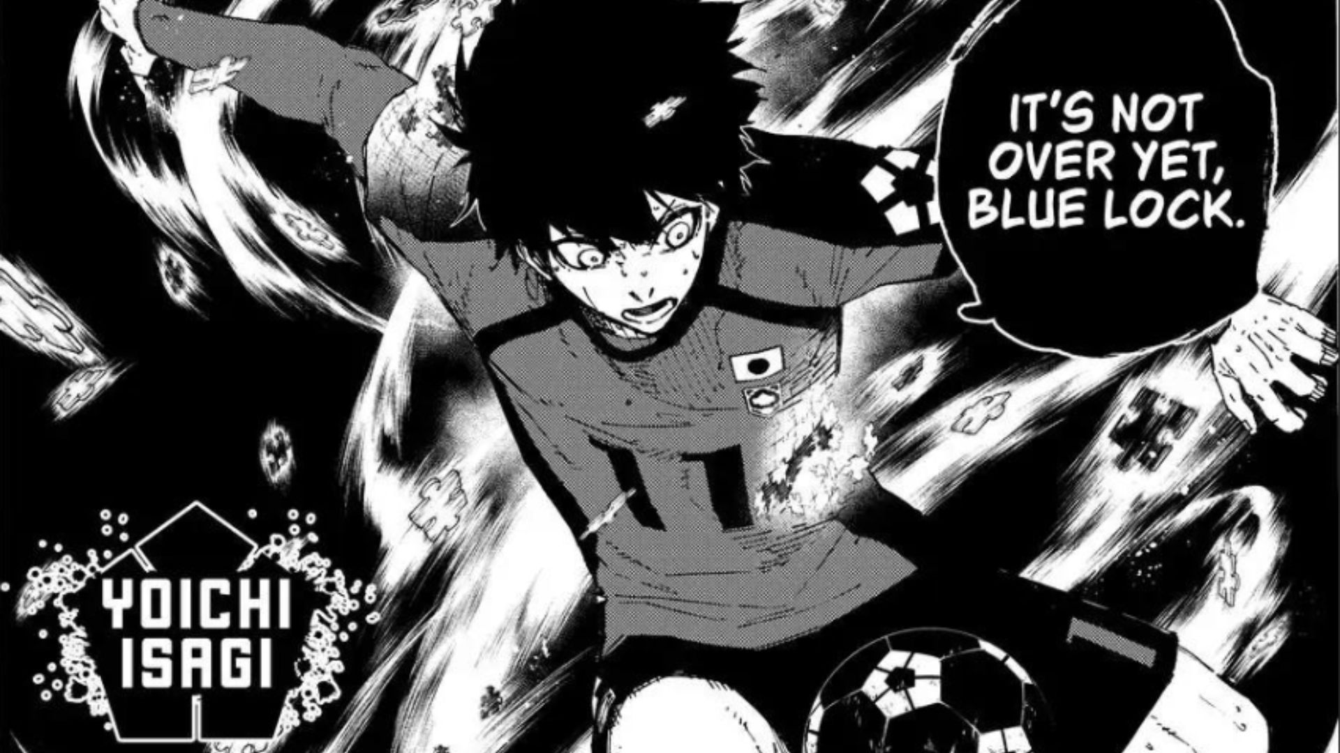 Isagi, as seen in the manga panel (Image Source: K Manga)