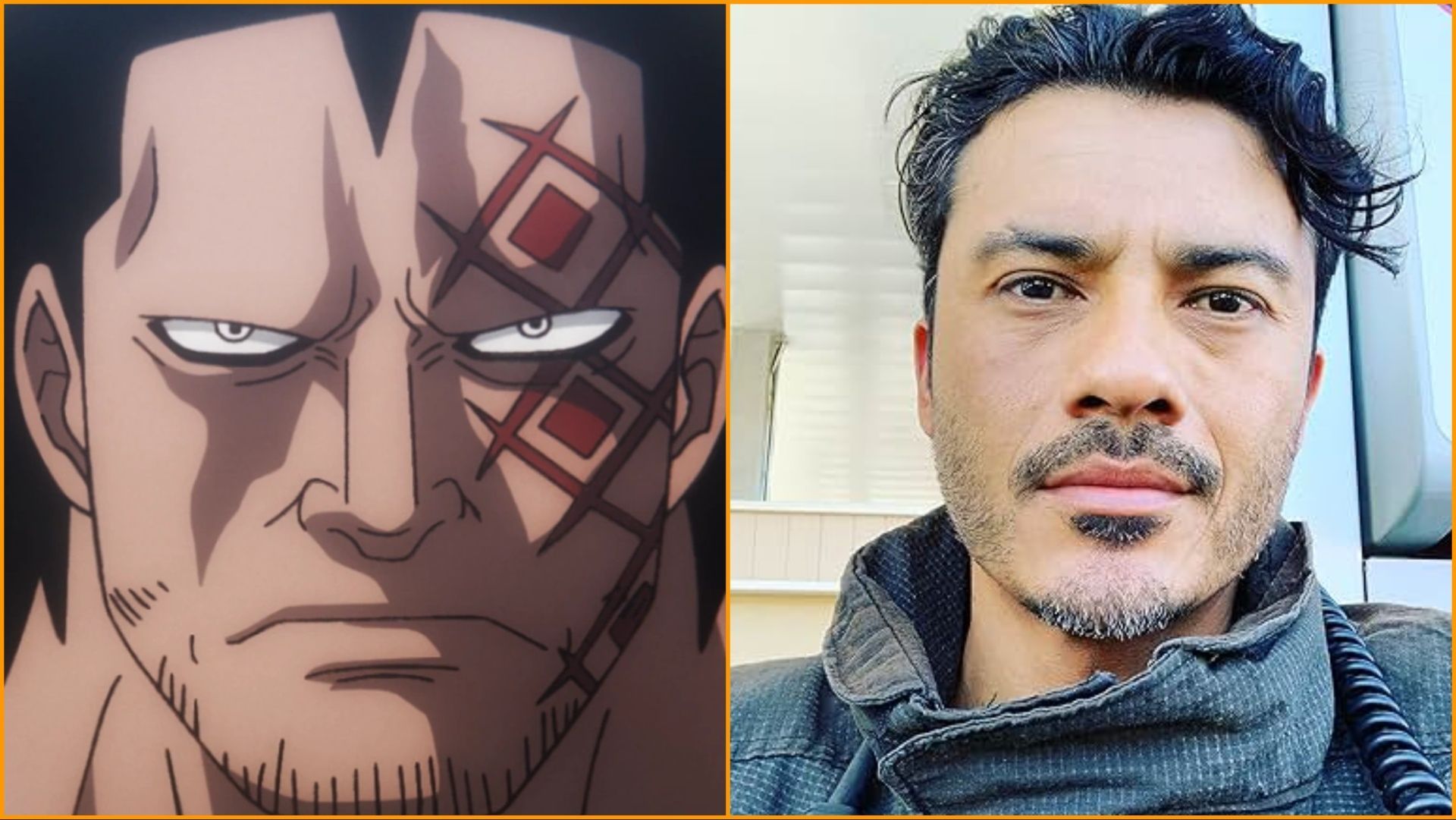 Monkey D. Dragon and Rigo Sanchez (Image Credit: Toei Animation and Rigo Sanchez)