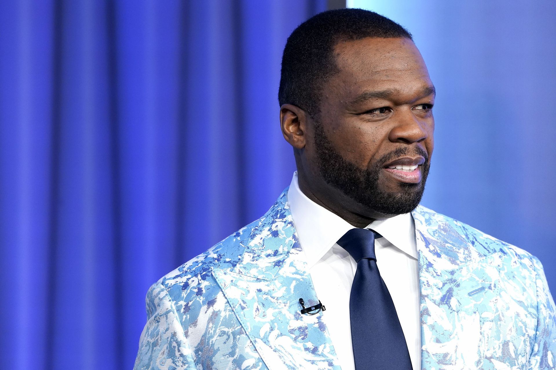 50 Cent Visits &quot;Fox &amp; Friends&quot; - Source: Getty