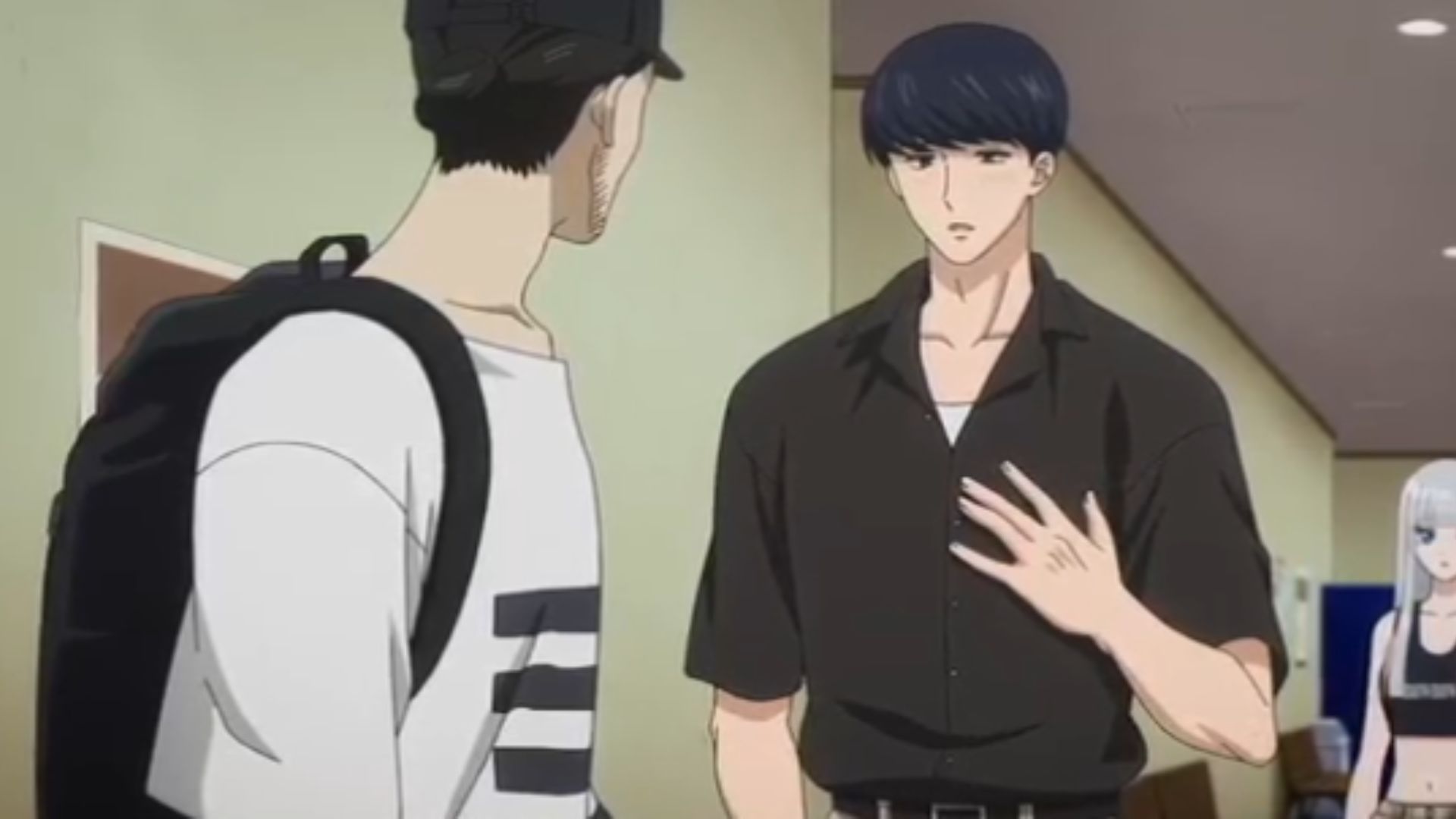 Kaboku asking for a review from the professional dancer (Image Source: Studio Madhouse)