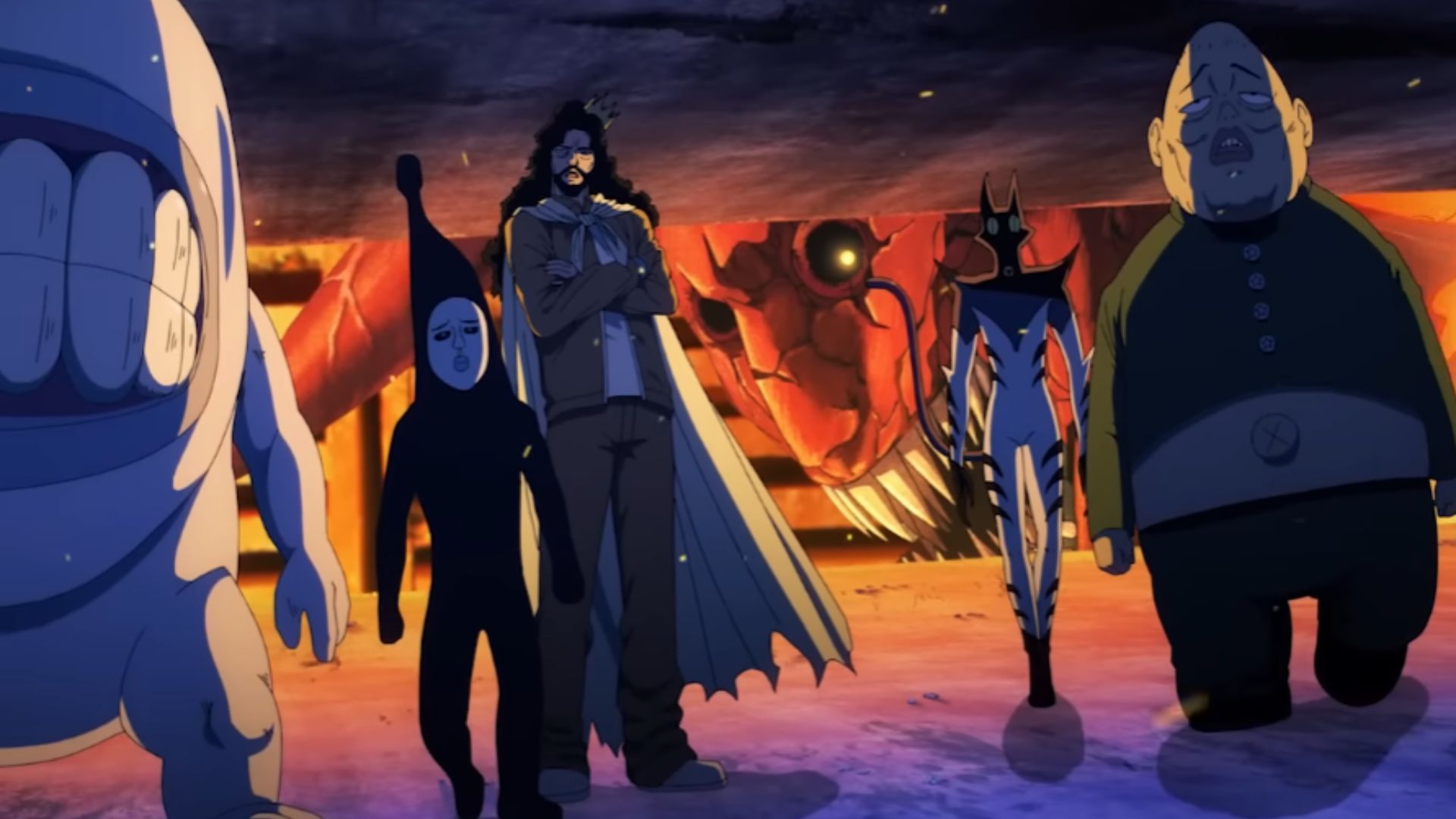 Monster executives assembled