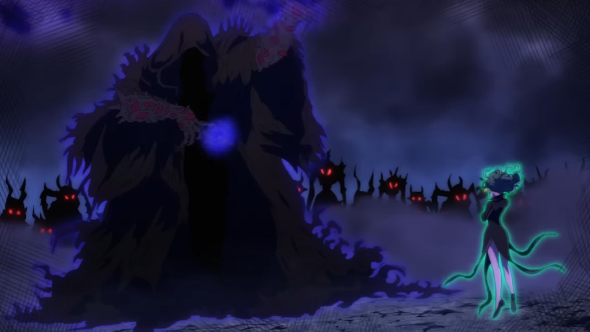 Tatsumaki takes on Evil Eye (Image Source: J.C. Staff)