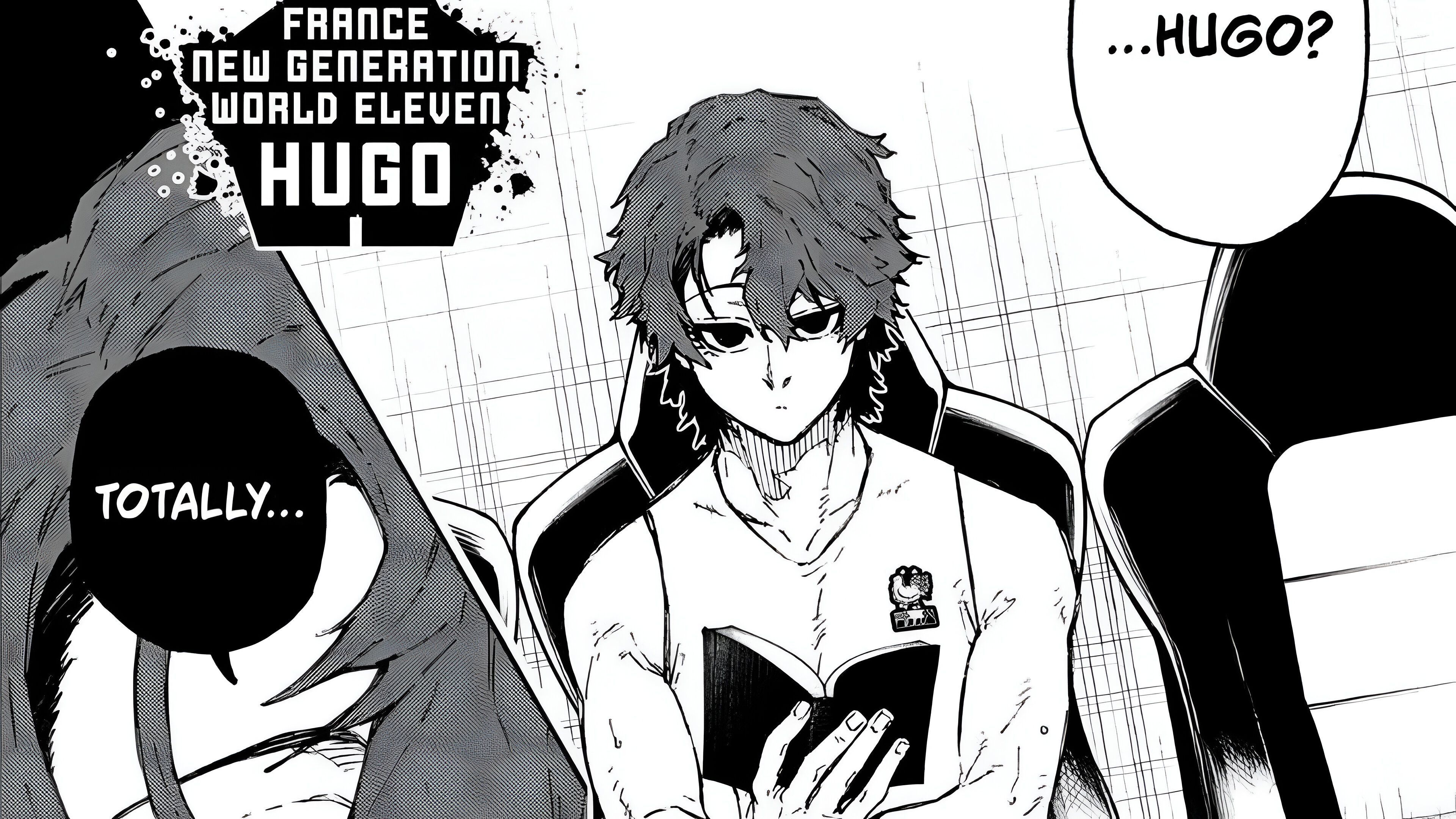 Hugo as seen in the manga 