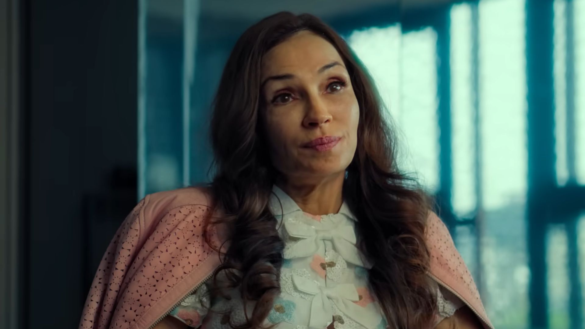 Amsterdam Empire star Famke Janssen reveals what attracted her to the show (Image via YouTube/Netflix)