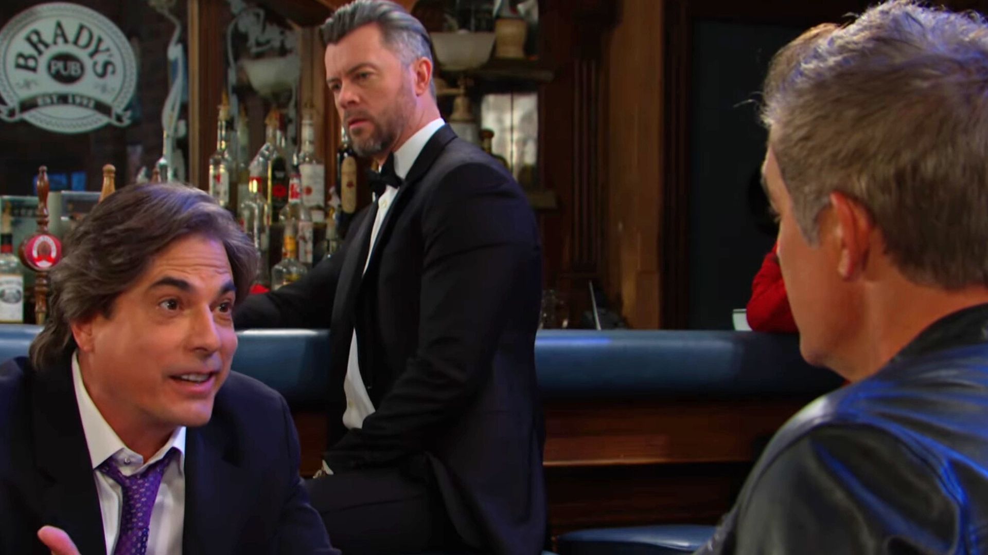 Lucas asks a loaded question on Days of our Lives | Image: Peacock