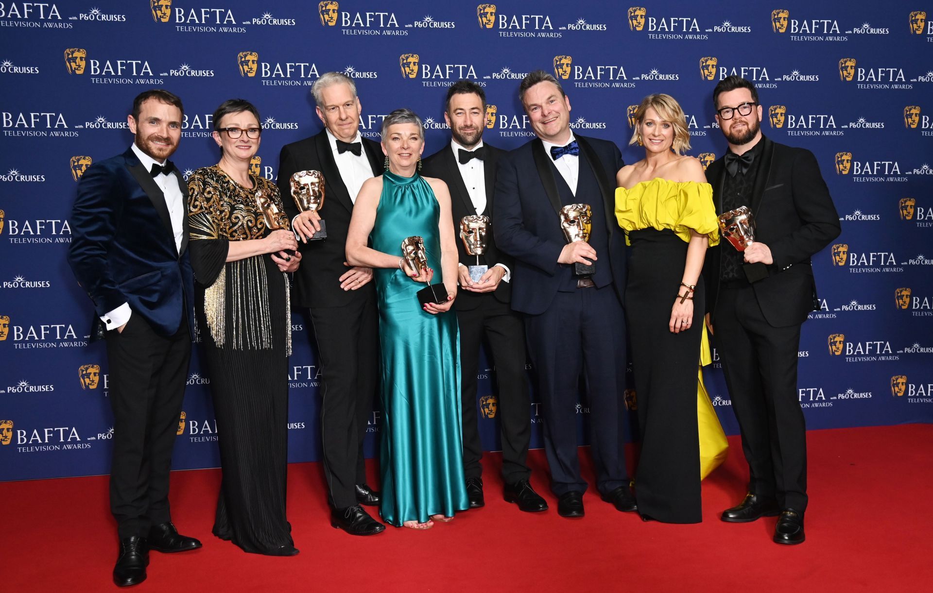 2025 BAFTA Television Awards With P&amp;O Cruises - Winners Room - Source: Getty