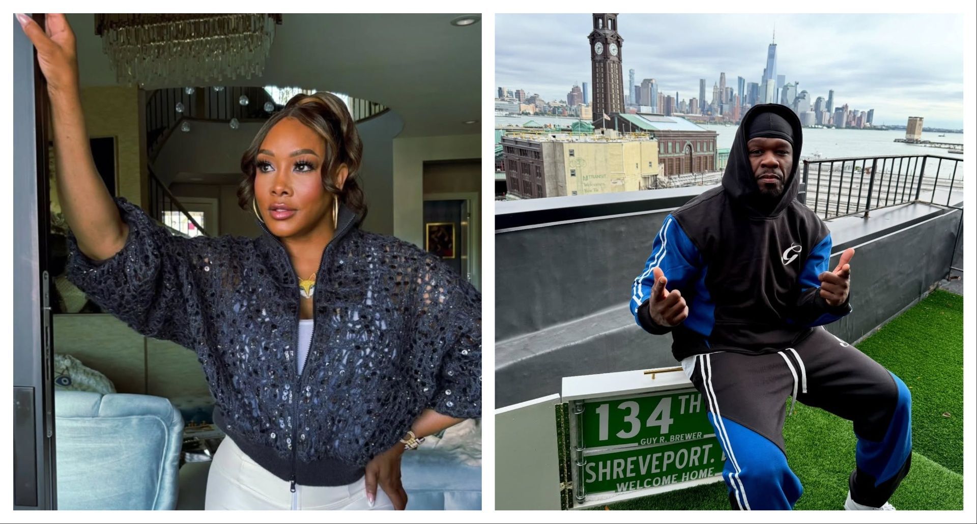 50 Cent responds to Vivica A. Fox