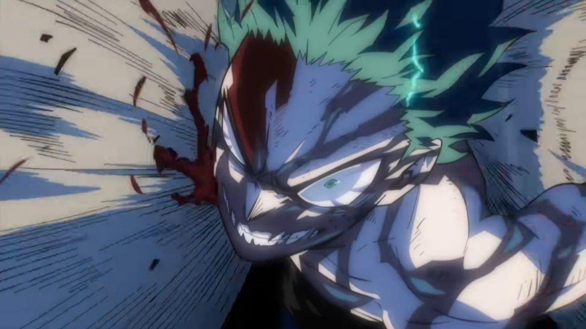 Deku as seen in anime (Image credit: Studio Bones)