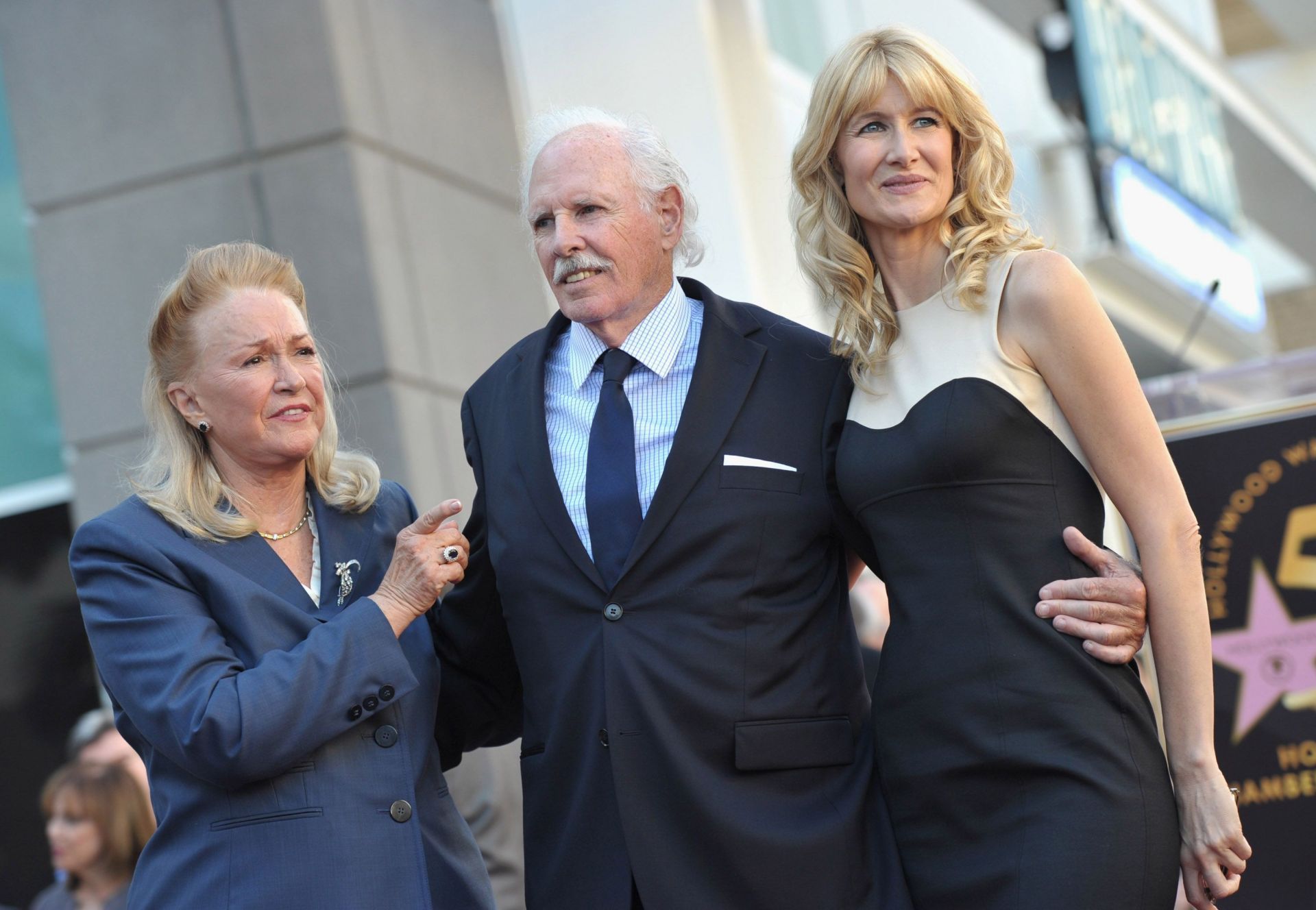 Bruce Dern, Laura Dern And Diane Ladd All Honored With Stars On Hollywood Walk Of Fame - Source: Getty