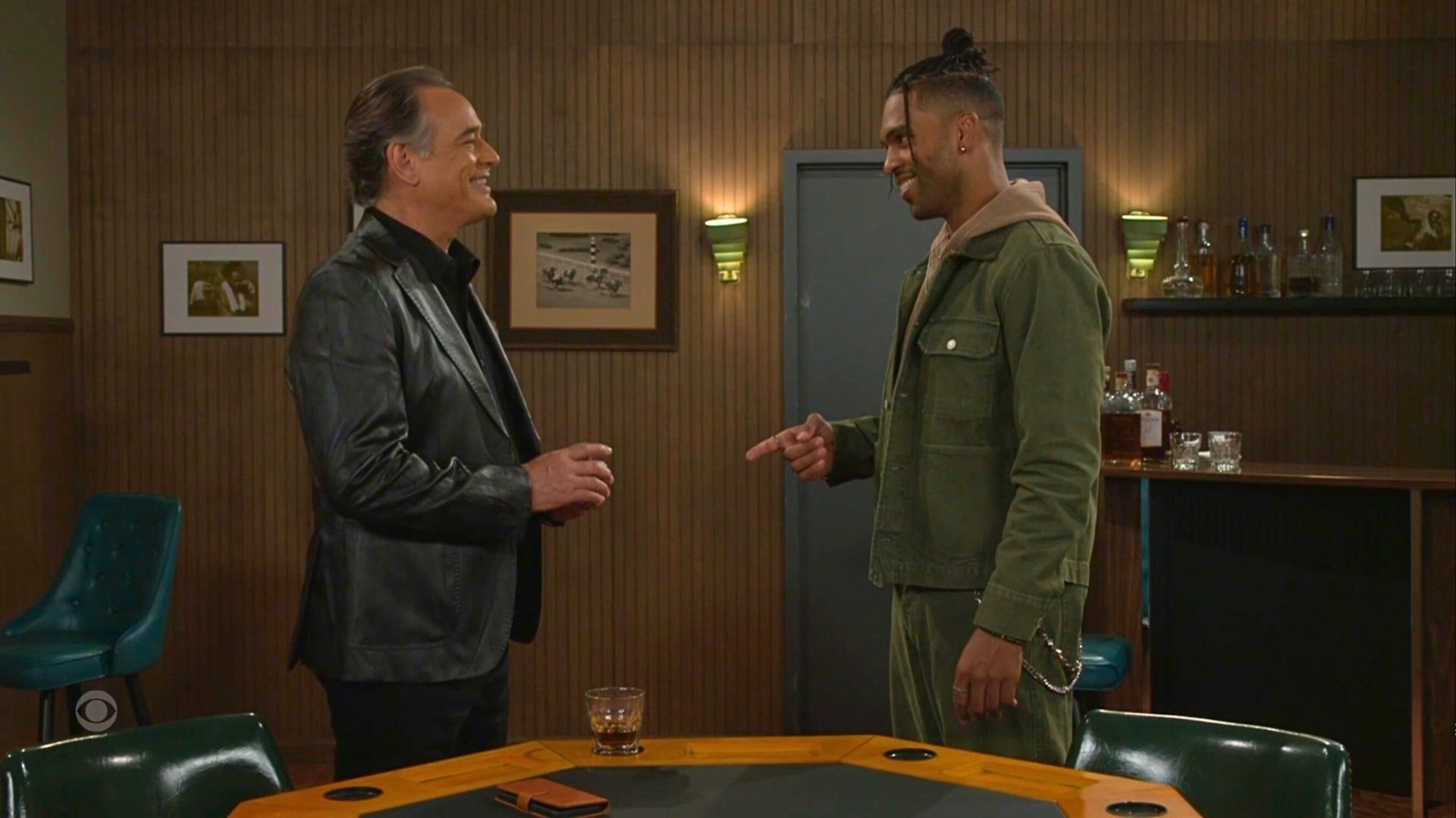 Beyond the Gates: Izaiah and Joey are old mates it seems | Image: CBS