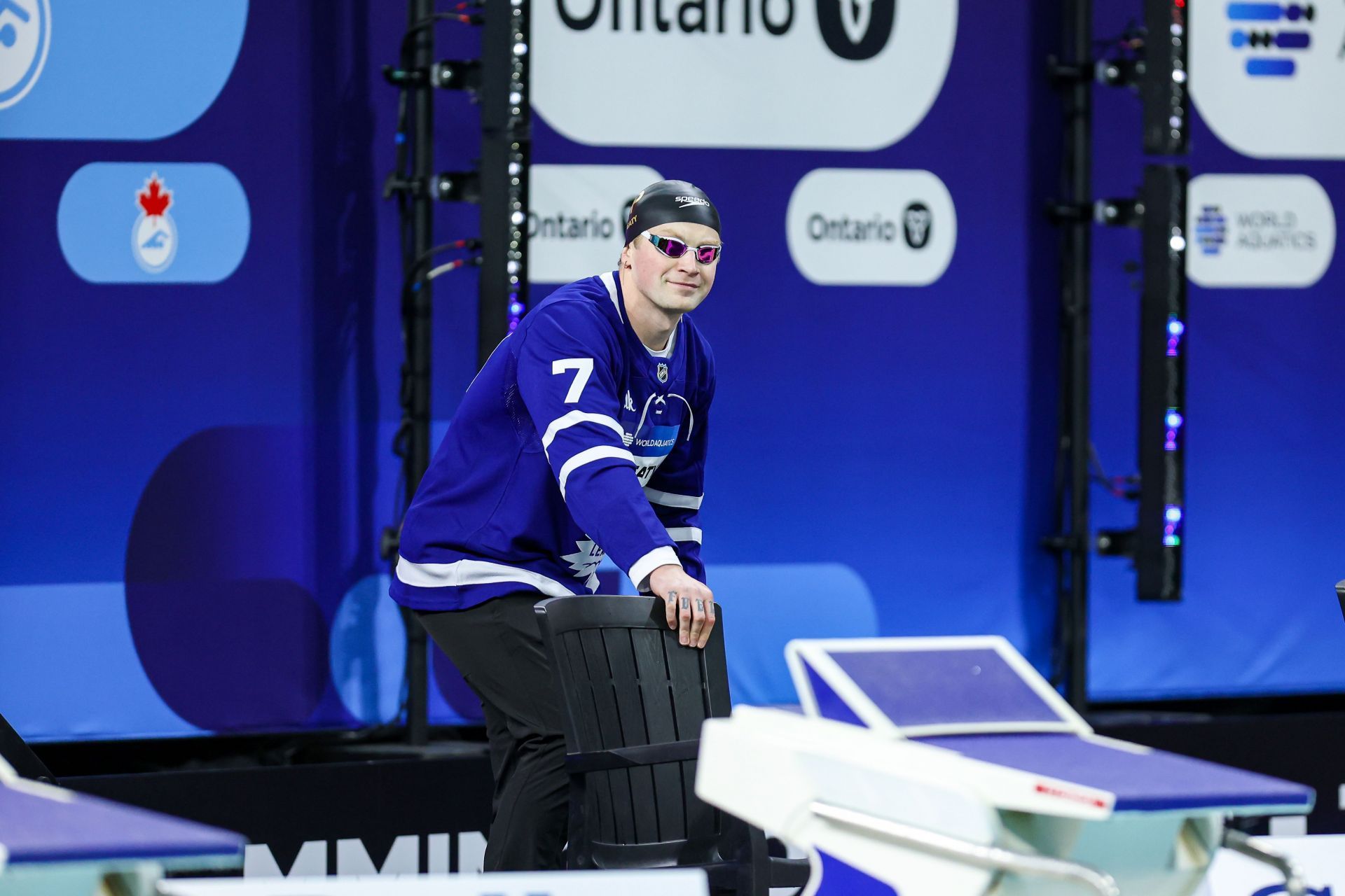 World Aquatics Swimming World Cup 2025 - Stop 3 (Day 2 Final #2) At Toronto Pan Am Sports Centre. - Source: Getty
