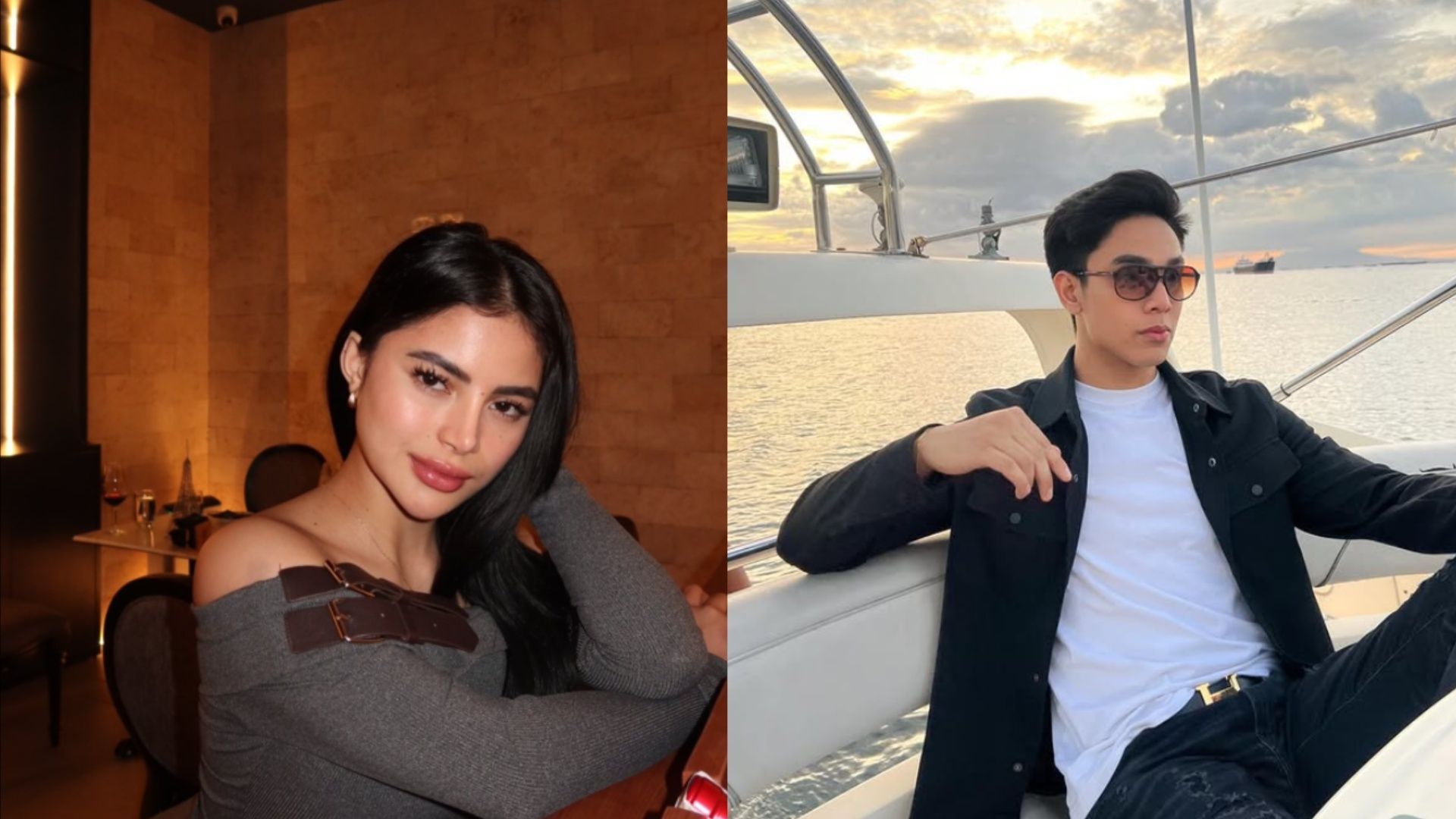 Gina Lima and Ivan Cezar Ronquillo. (Image via Instagram/ ginakinslim_/ ivancezarrr)