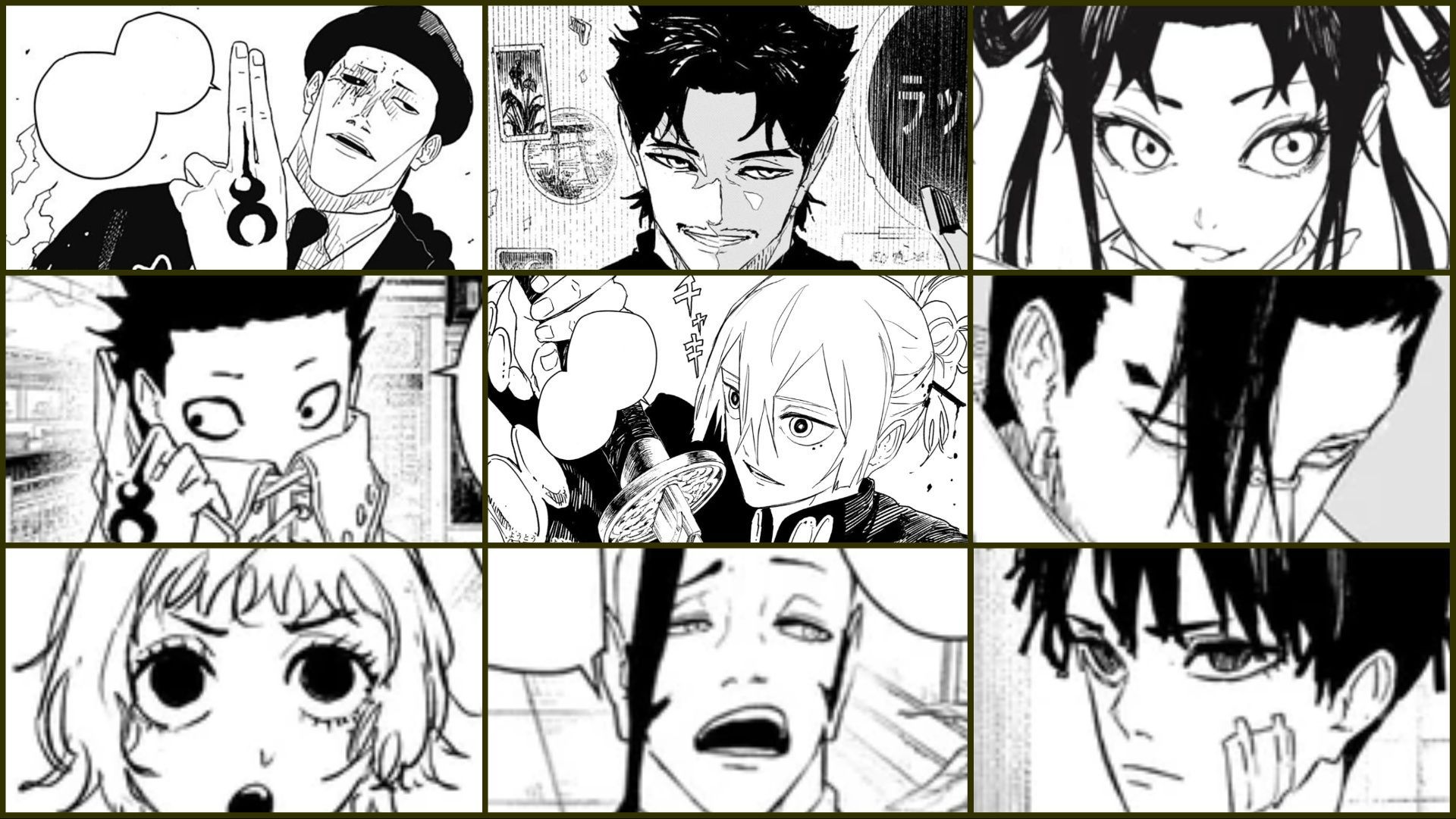 Members of the Hishaku (Image Credit: Shueisha)