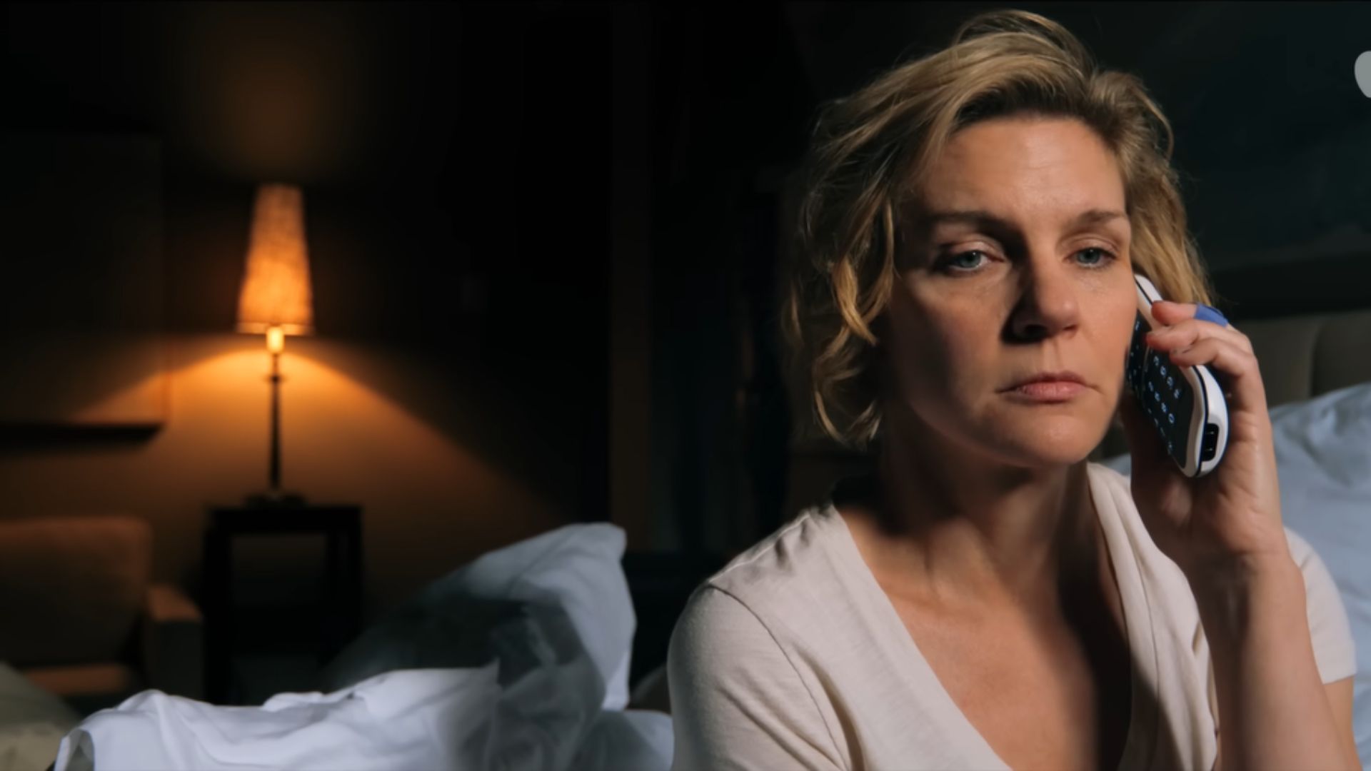 Rhea Seehorn in Pluribus | Image Via: Apple TV