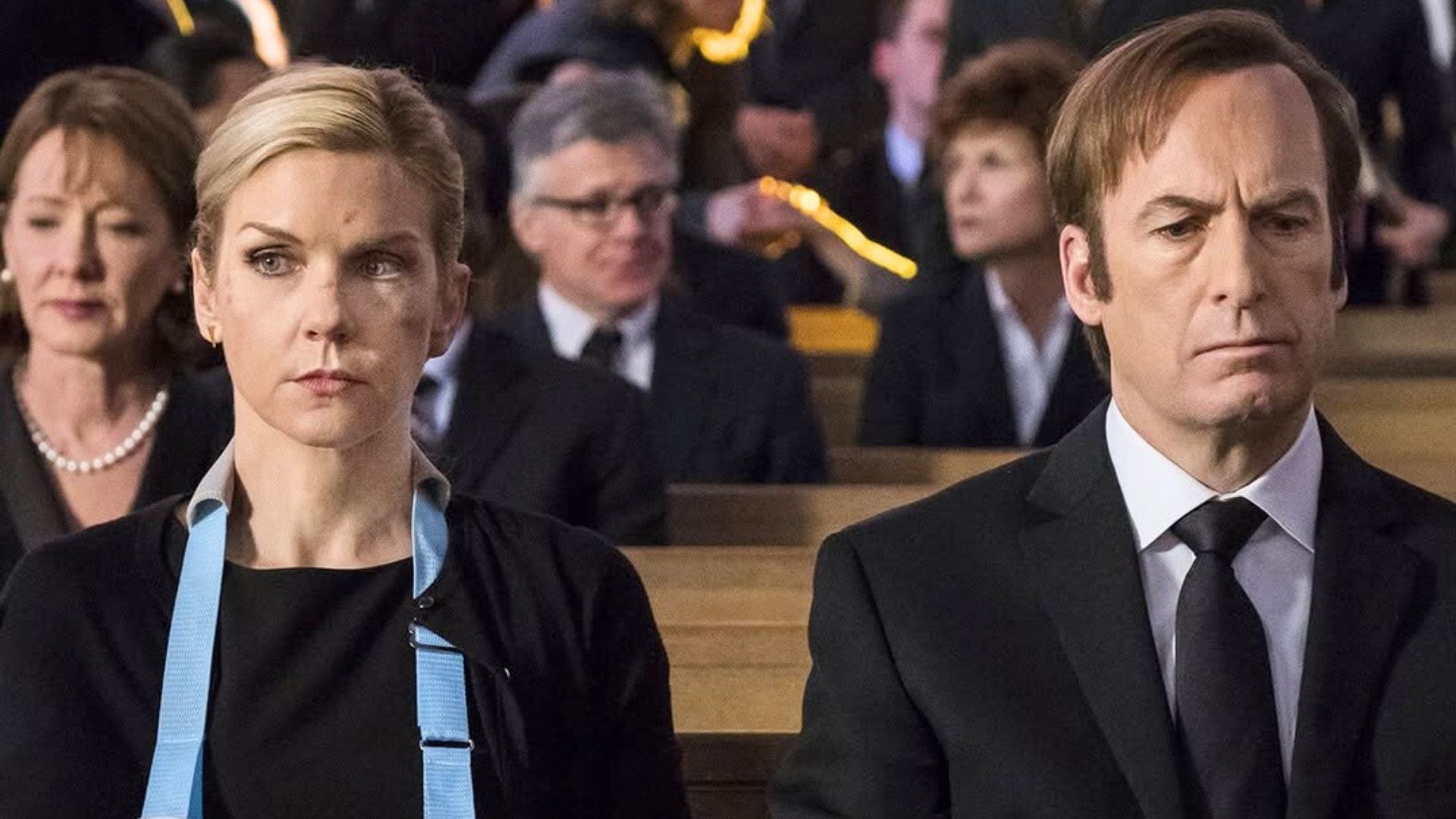 Rhea Seehorn and Bob Odenkirk in Better Call Saul | Image via Instagram: bettercallsaulamc