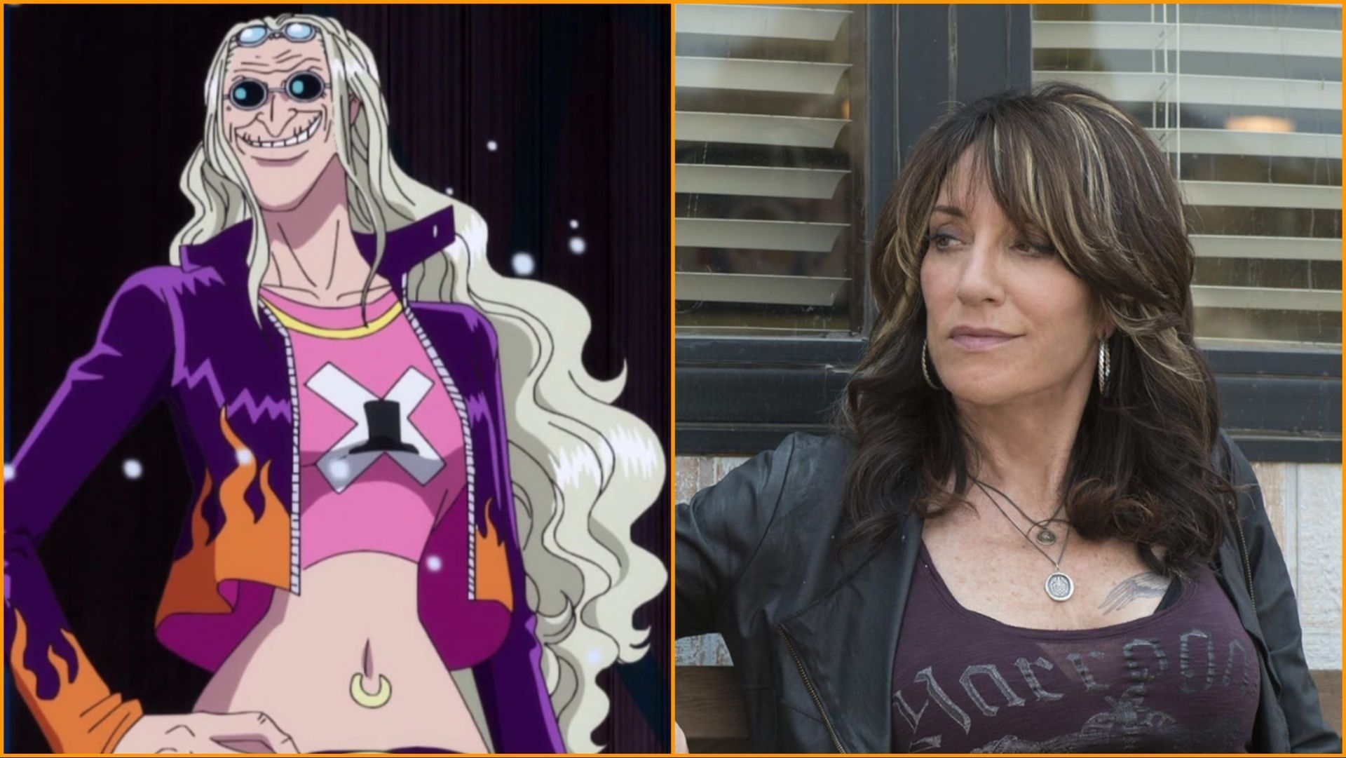 Dr. Kureha and Katey Sagal (Image Credit: Toei Animation and FX Networks)