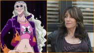 Dr. Kureha and Katey Sagal (Image Credit: Toei Animation and FX Networks)