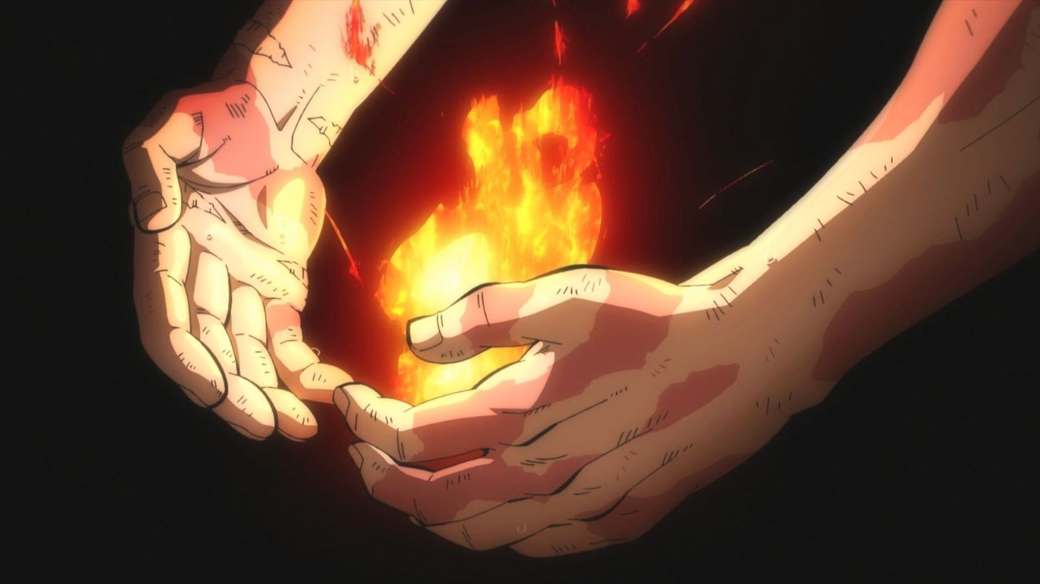 Still from the anime (Image credit: Studio Bones)