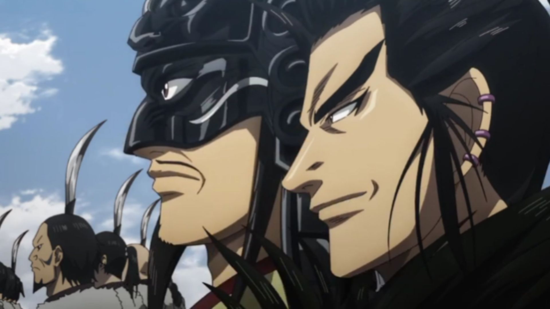 Kan Ki and Ou Sen as seen in Kingdom Season 6 Episode 7