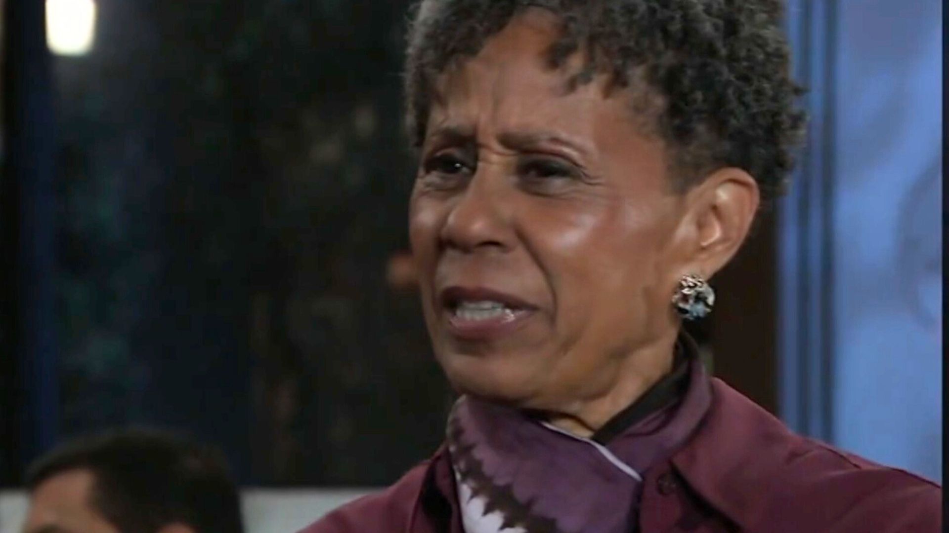 Stella takes Drew to task on General Hospital | Image: ABC