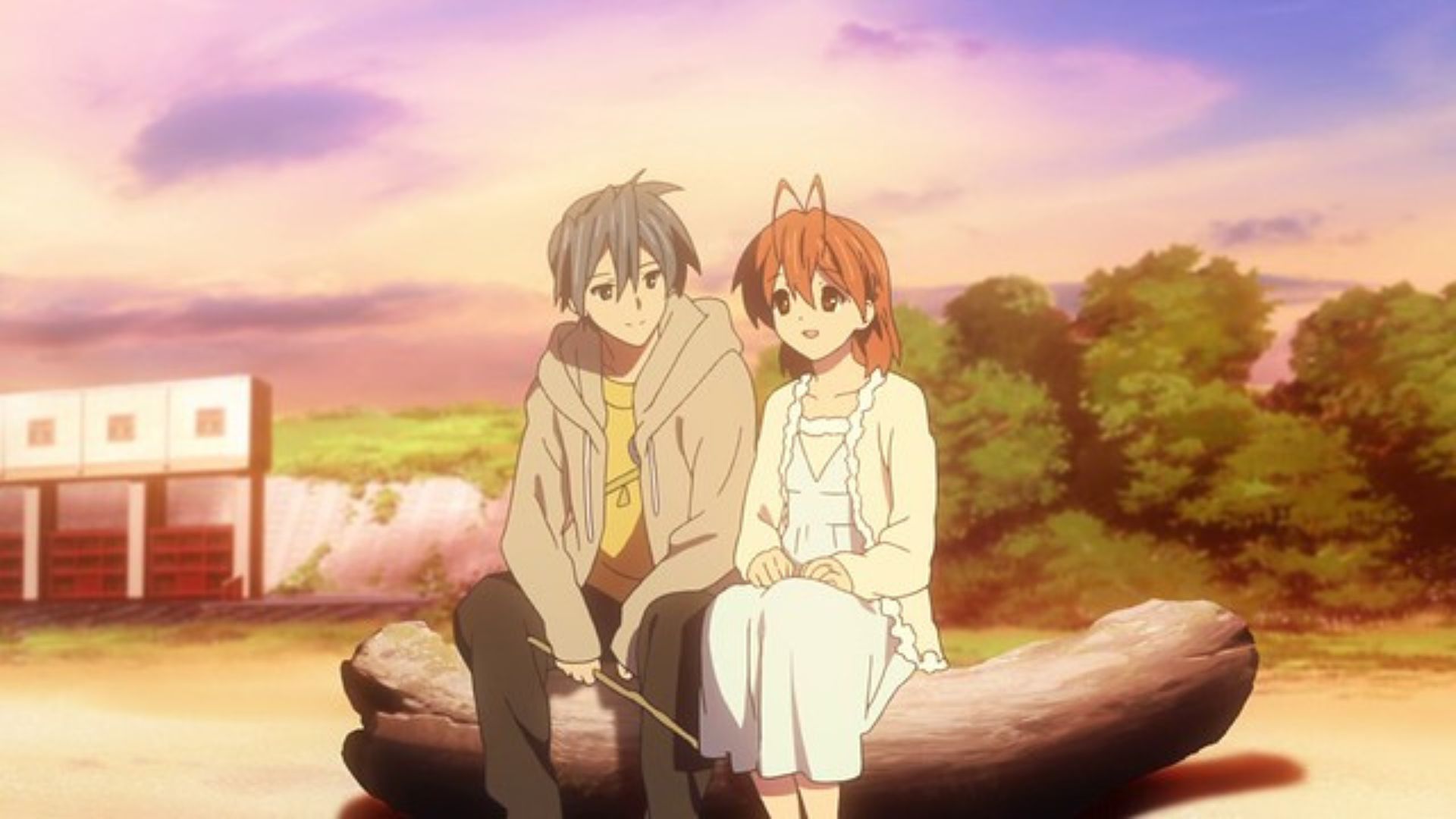 Tomoya and Nagisa (Image Credits: Kyoto Animation)