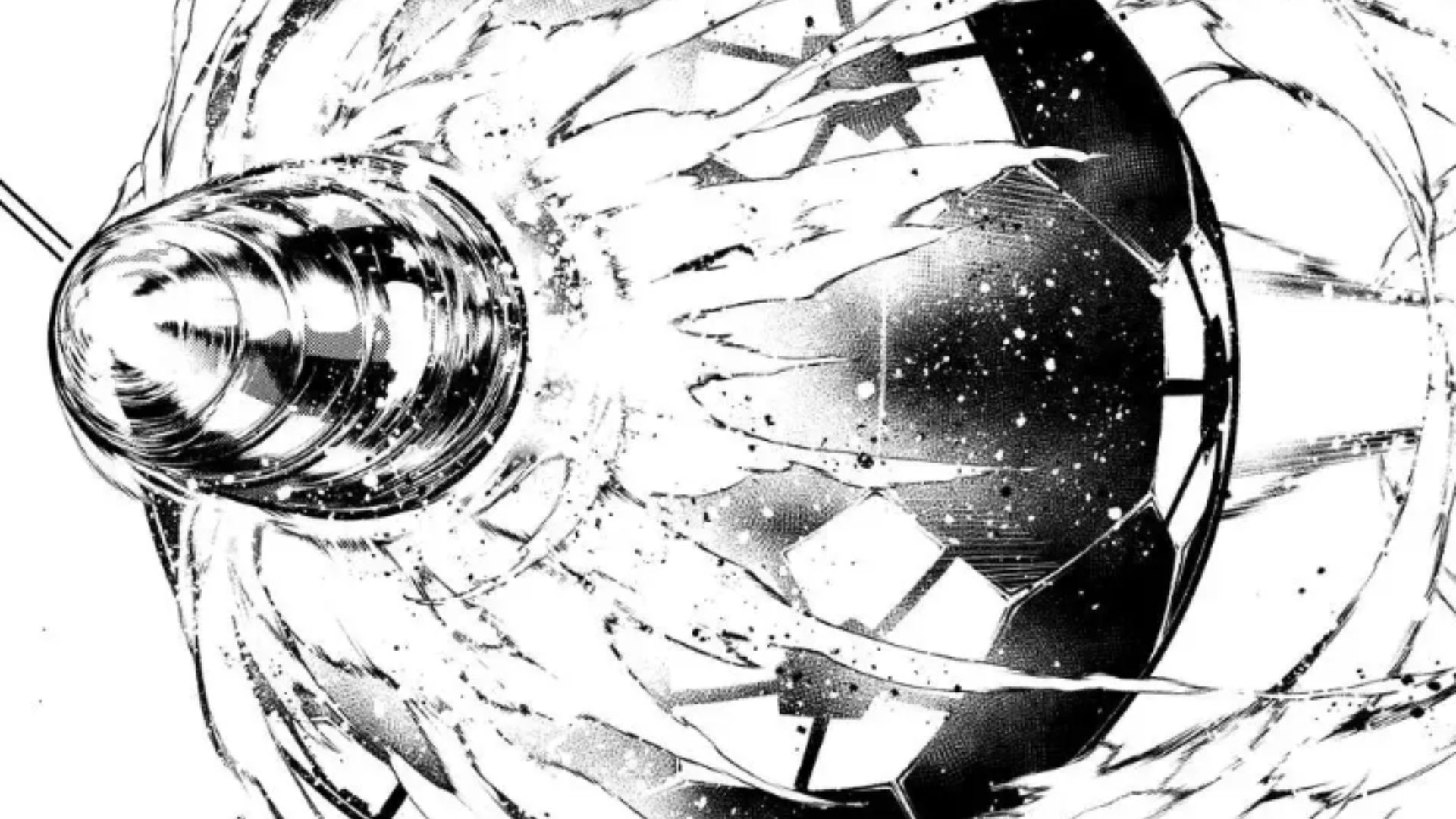 Isagi&#039;s Bullet Shot that won the match (Image Source: K Manga)