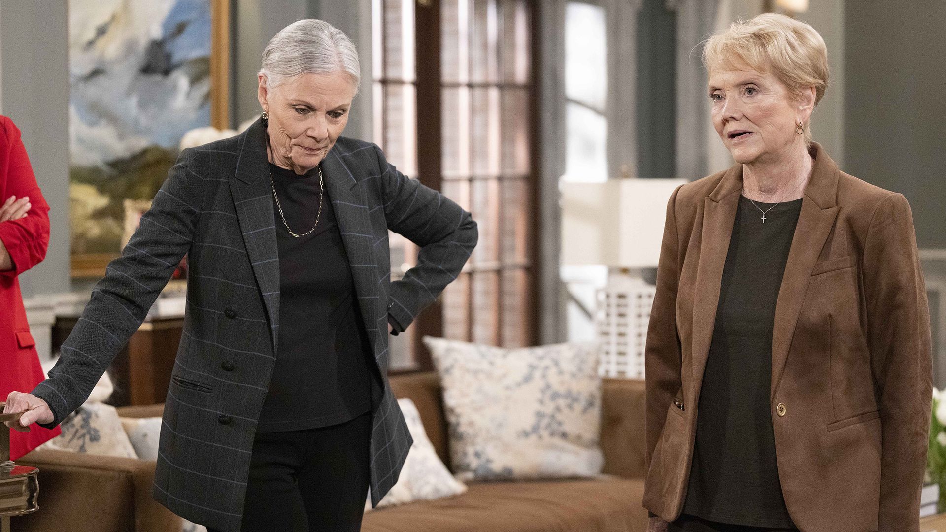 General Hospital&#039;s Tracy and Ronnie. | Image Source: ABC