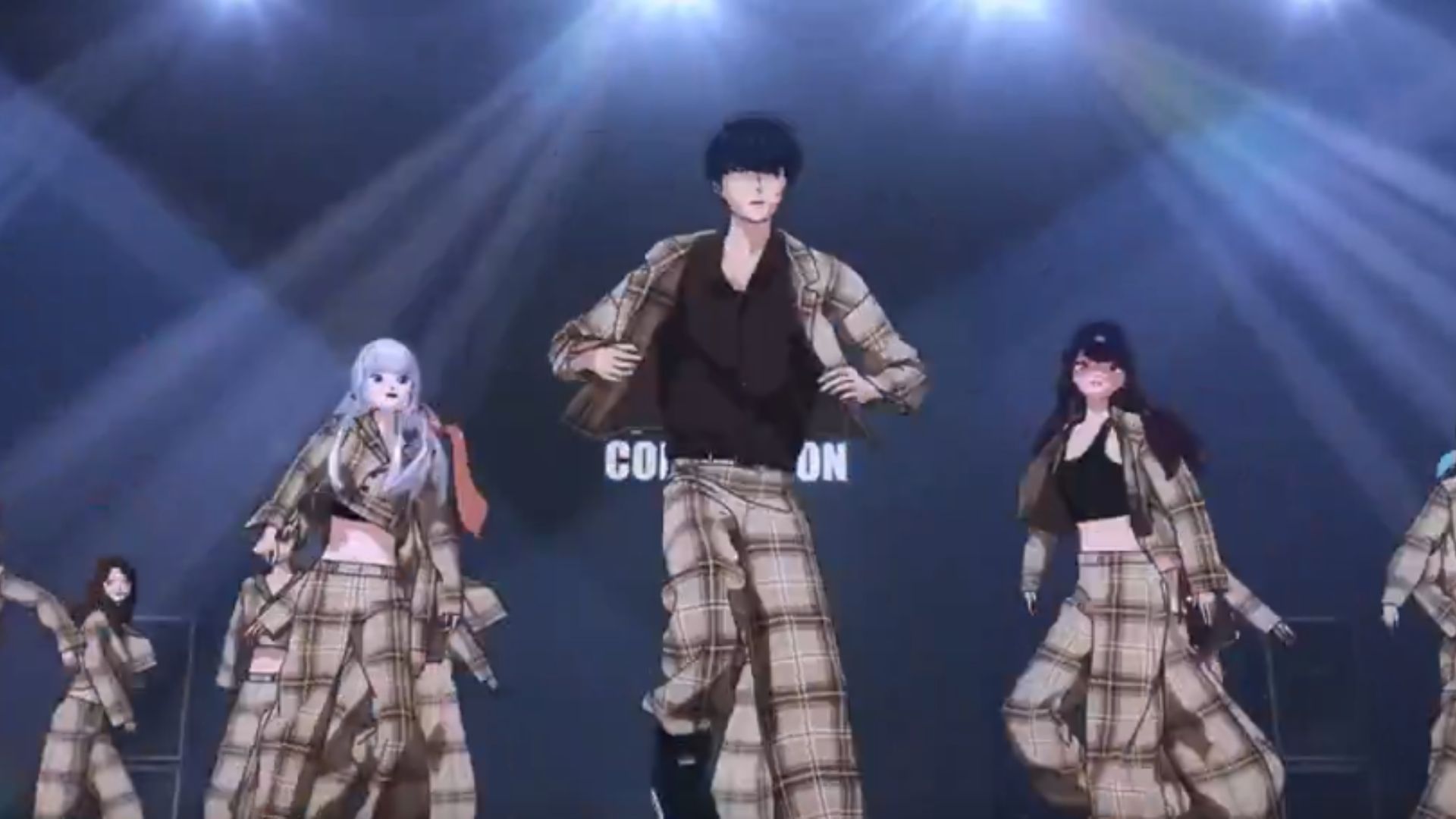 Starting of Dance Group Competitions (Image Source: Studio Madhouse)