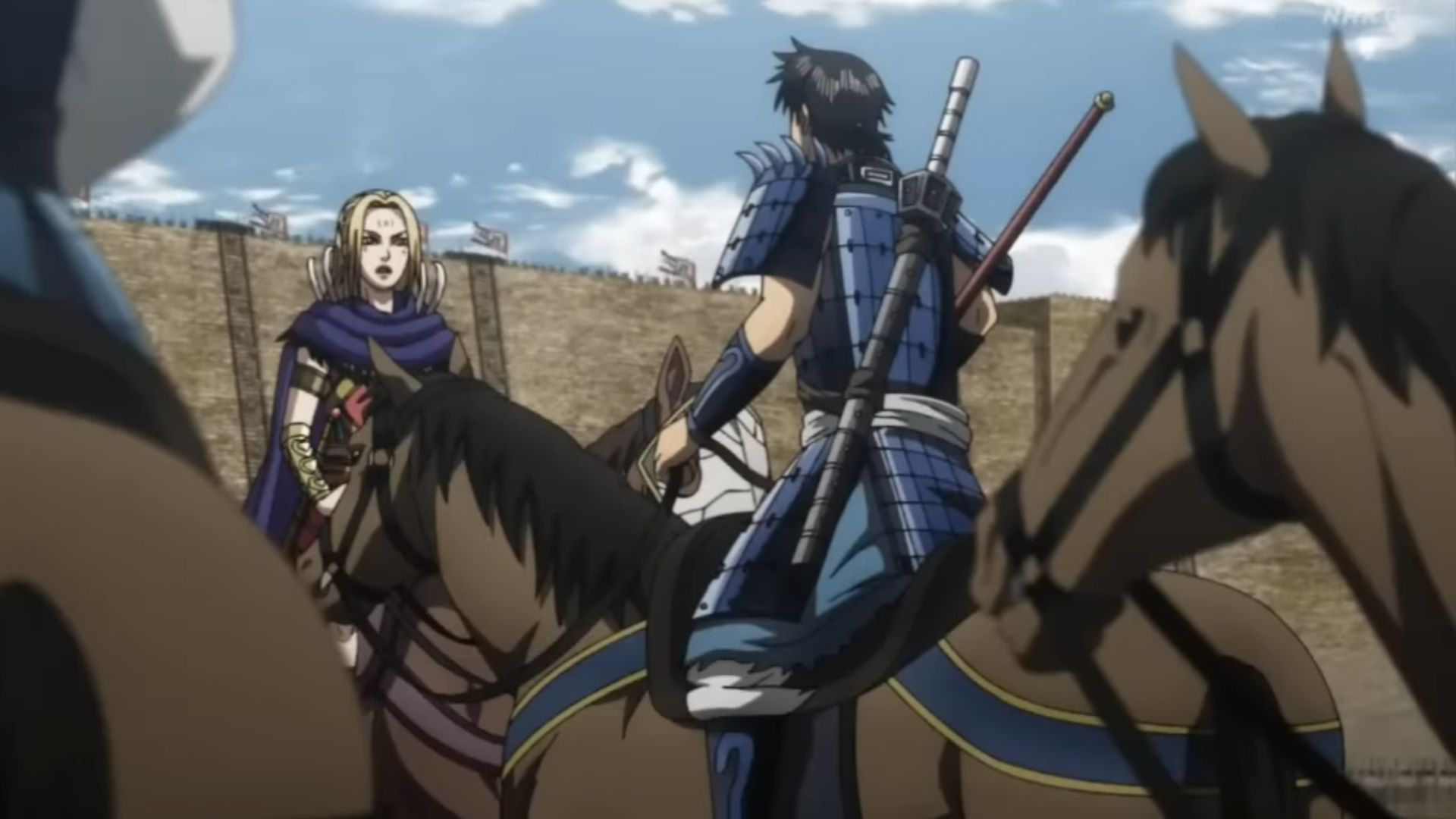 Yo Tan Wan and Shin discussing entering Liewei (Image Source: Studio Pierrot)