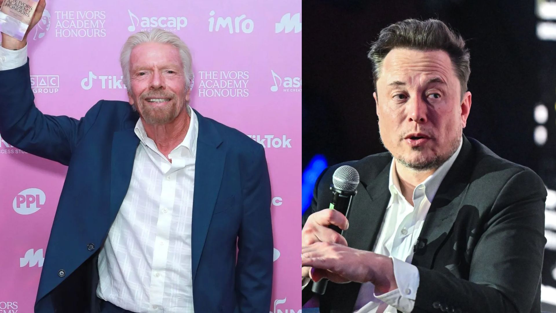 Elon Musk and Richard Branson