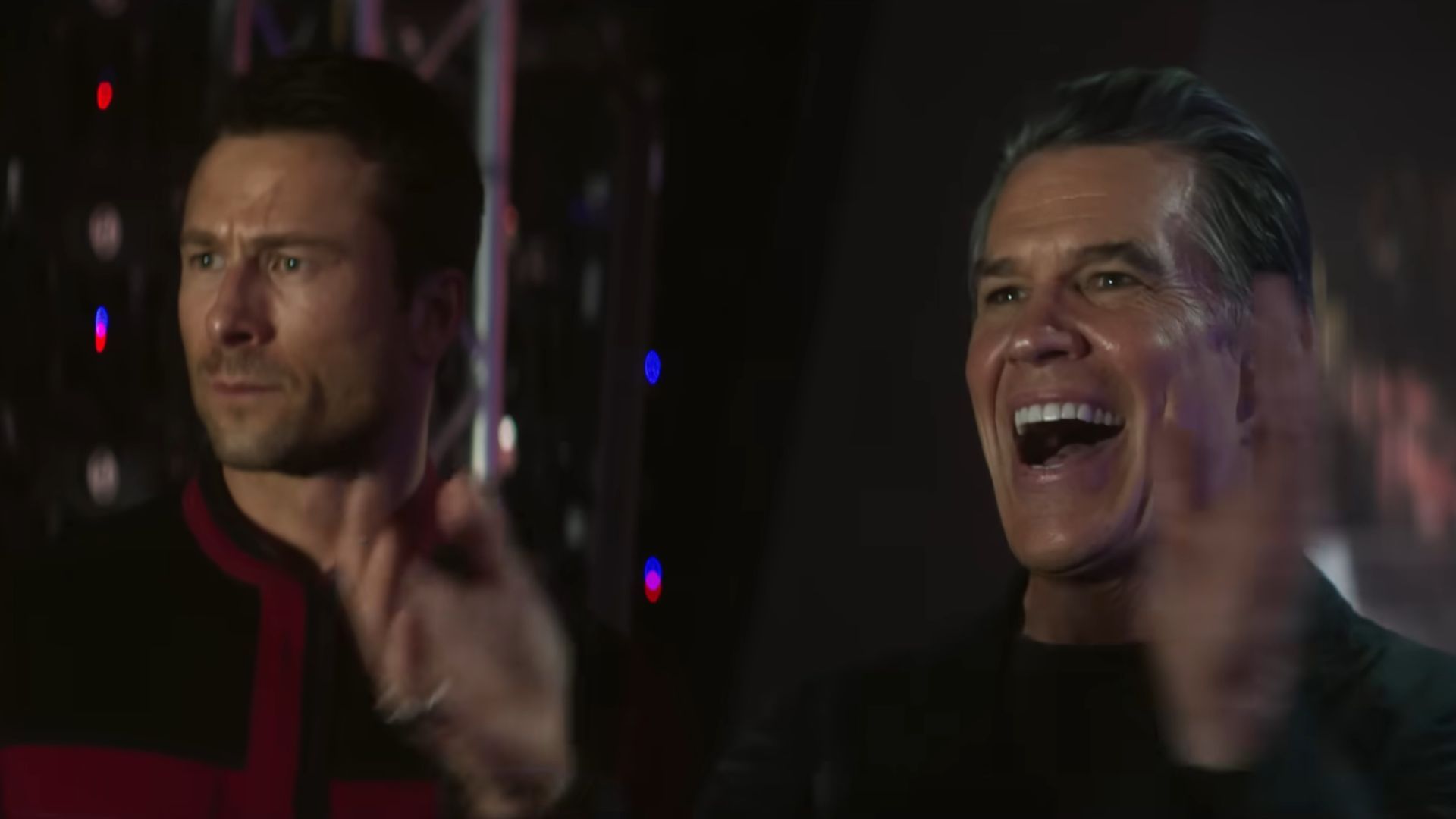 A still from The Running Man