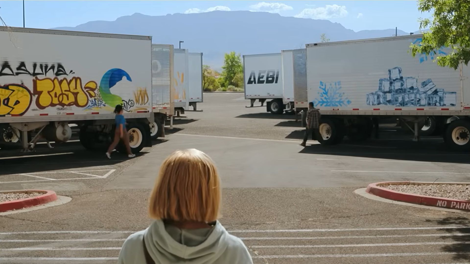 A still from Pluribus. (Image via Apple TV)