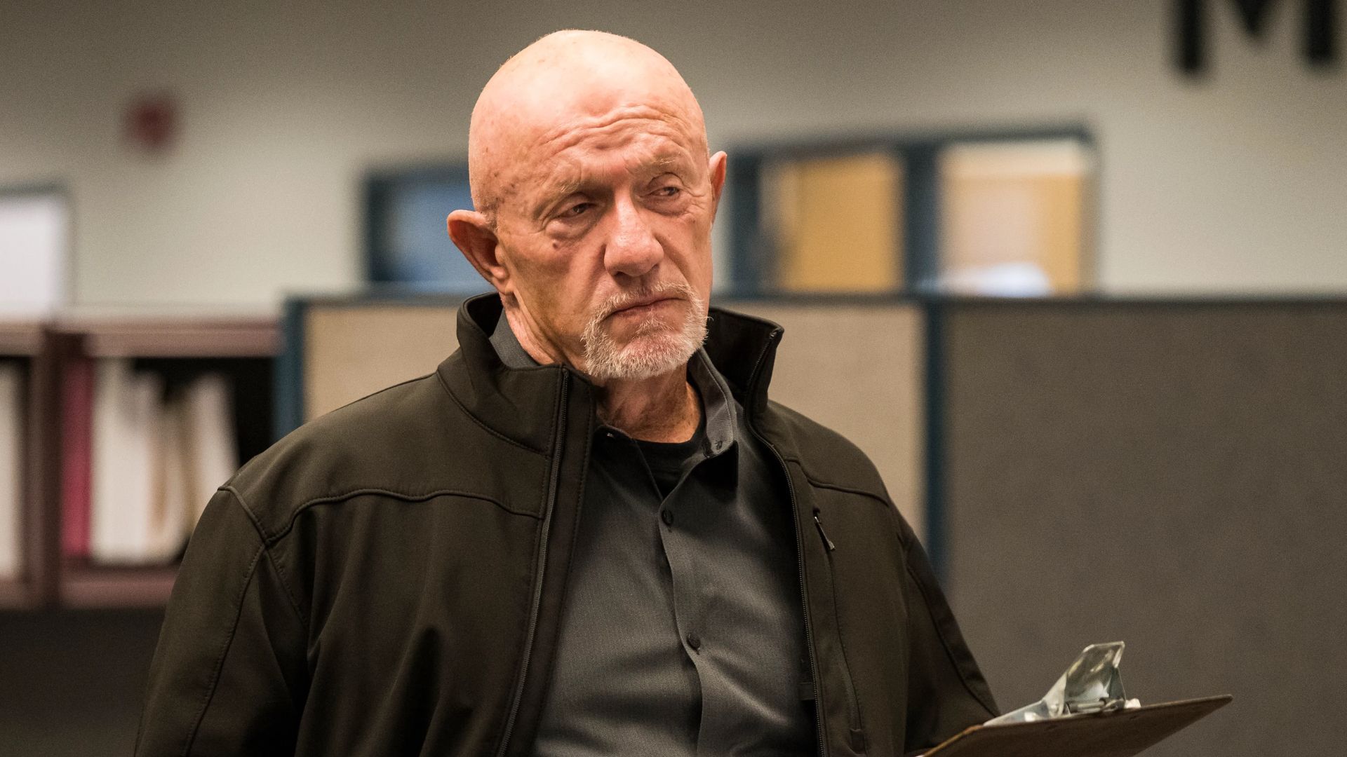 Jonathan Banks as Mike Ehrmantraut in Better Call Saul | Image via Netflix  