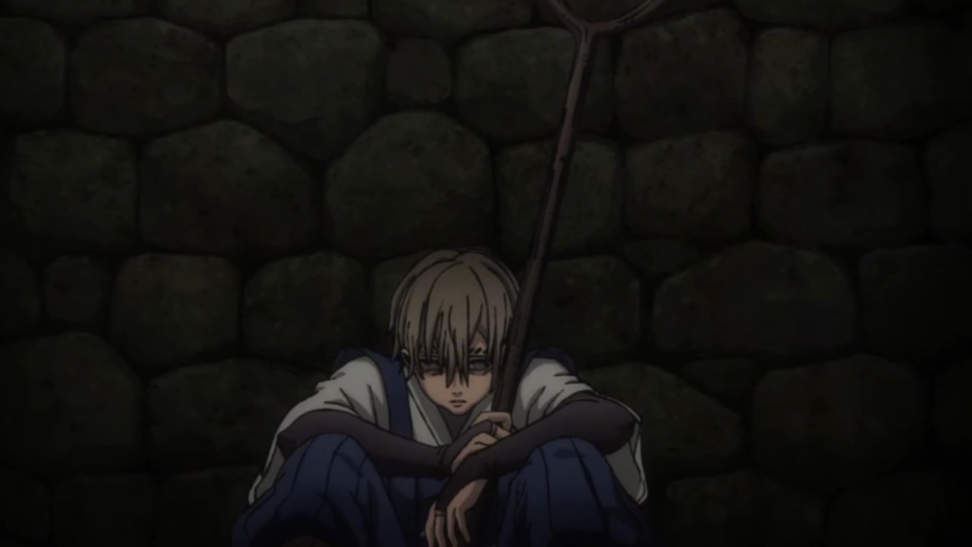 Zanka chose a random stick during training (Image Source: Studio Bones)