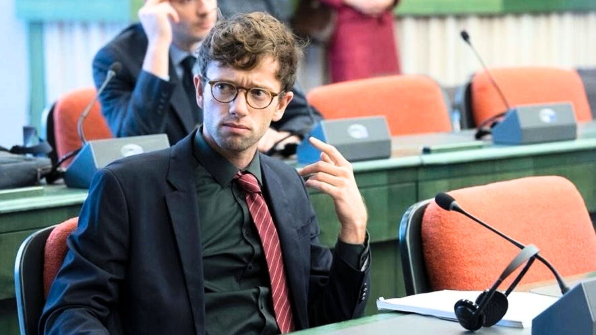 Xavier Lacaille stars in the upcoming TV series Paradoxes | Image via Apple TV