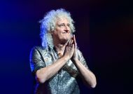 Queen guitarist Brian May at the musical "We Will Rock You" - Source: Getty