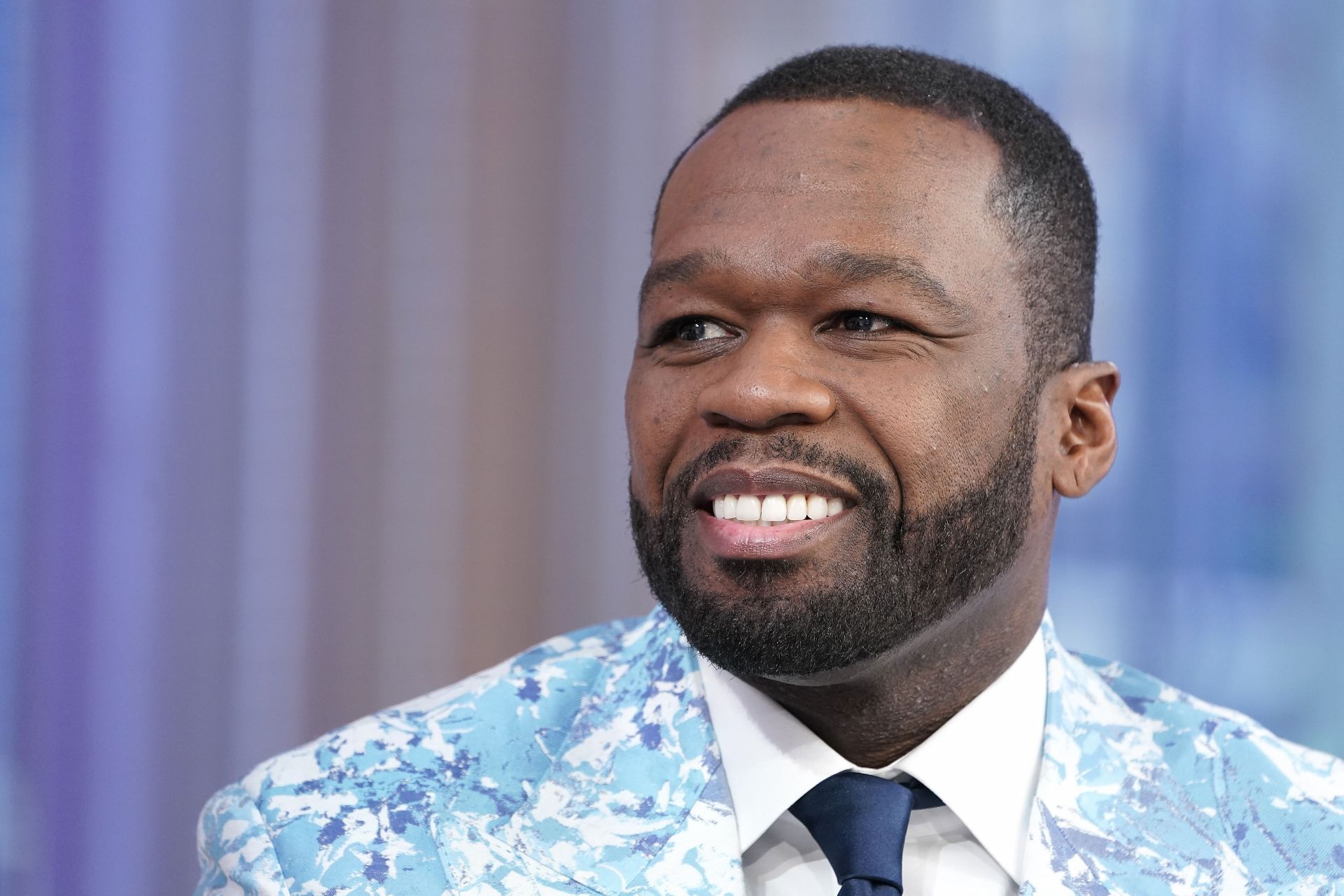 50 Cent Visits &quot;Fox &amp; Friends&quot; - Source: Getty