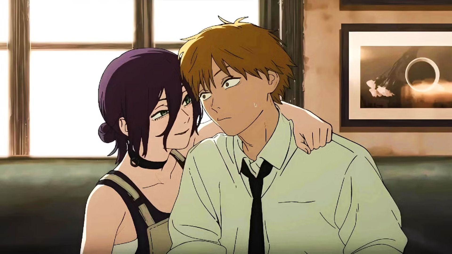 Denji and Reze as seen in Chainsaw Man Reze movie (Image credit: MAPPA Studio)