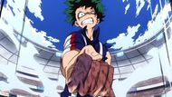 Deku, as seen in My Hero Academia anime (Image credit: Studio Bones)