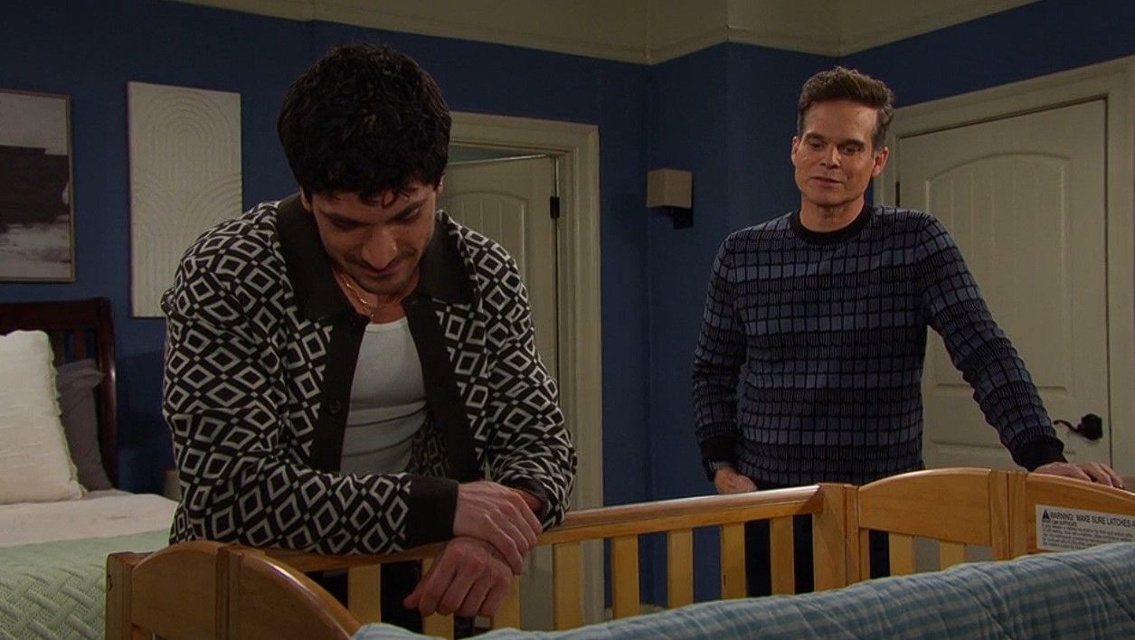 Parting was sweet sorrow for Javi and Leo  on Days of our Lives | Image: Peacock
