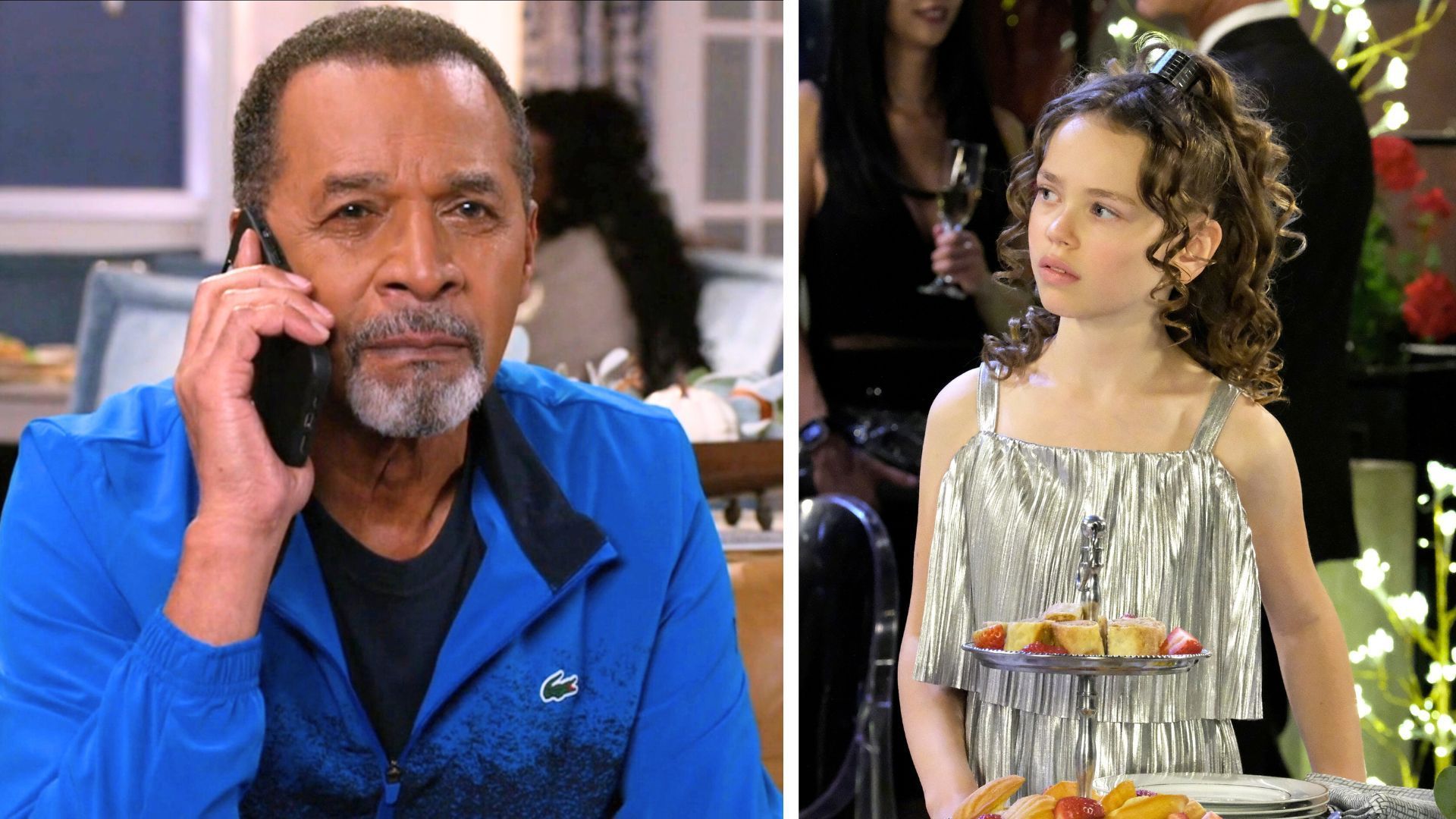 Vernon on Beyond the Gates and Rachel on Days of our Lives have Jamey Giddens in common | Image: CBS; JPI