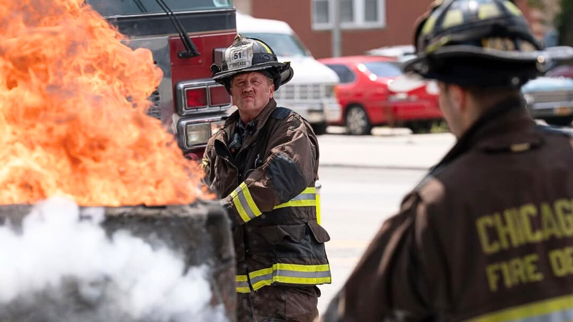 Does Mouch exit Chicago Fire in Season 14? (Image via Instagram/@christianstolte)