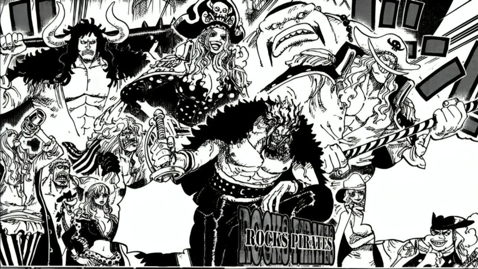 One Piece Rocks True Color One Piece Chapter 1165 raw scans: Roger & Garp join forces to take down ...