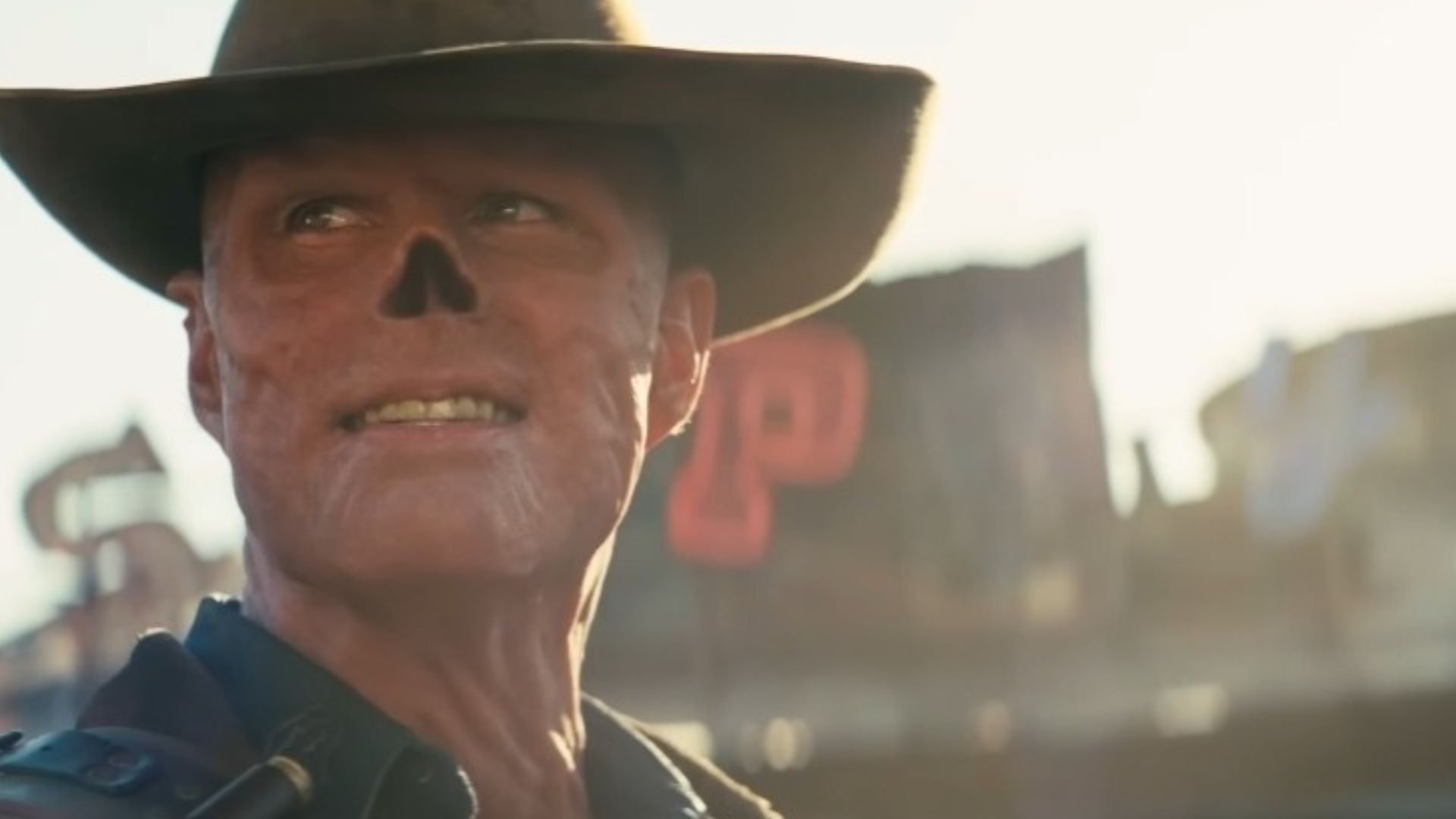 Walton Goggins plays The Ghoul in Fallout (Image Via YouTube/ Prime Video)