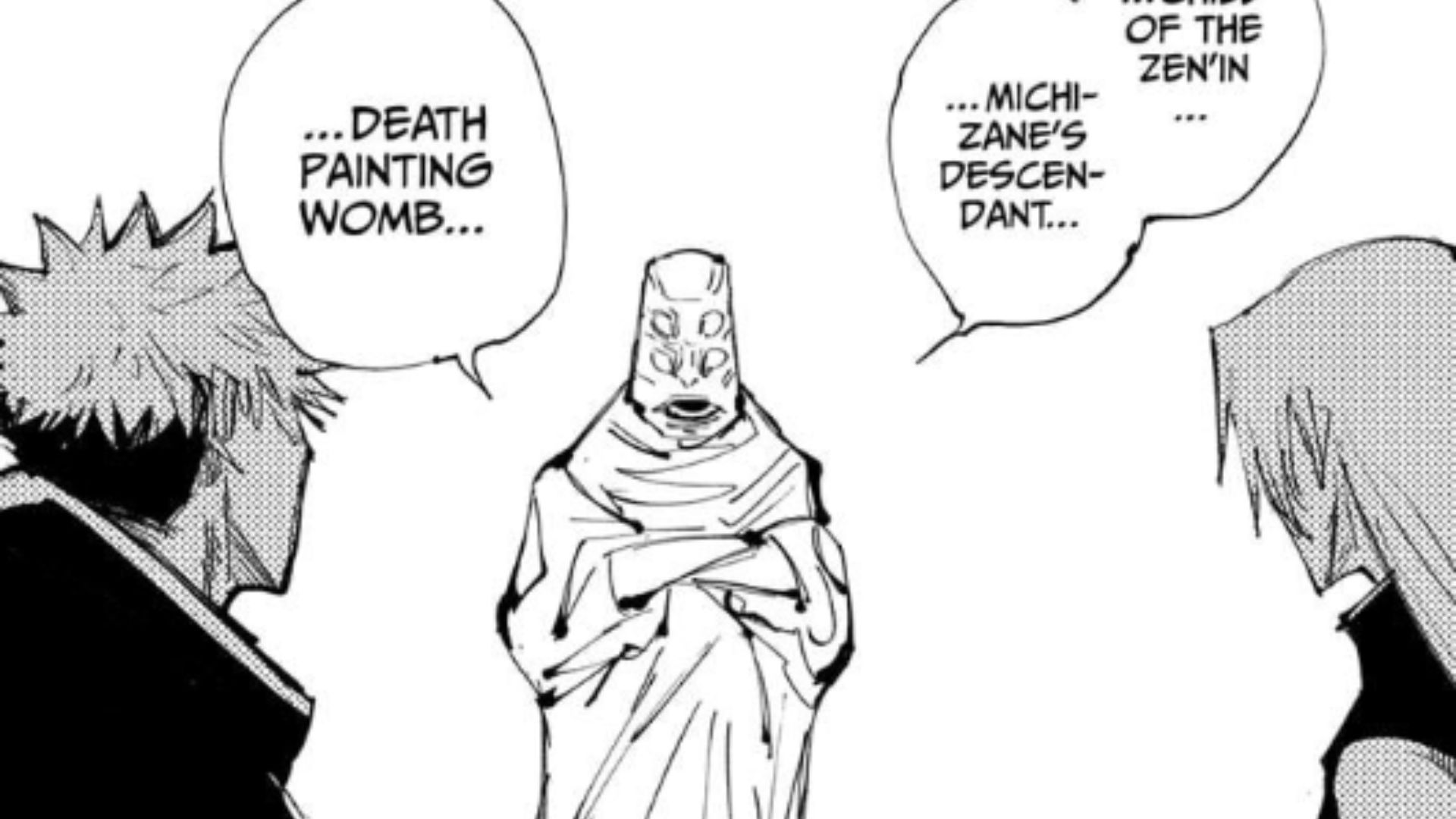 Tengen&#039;s first appearance in the manga (Image Source: VIZ)