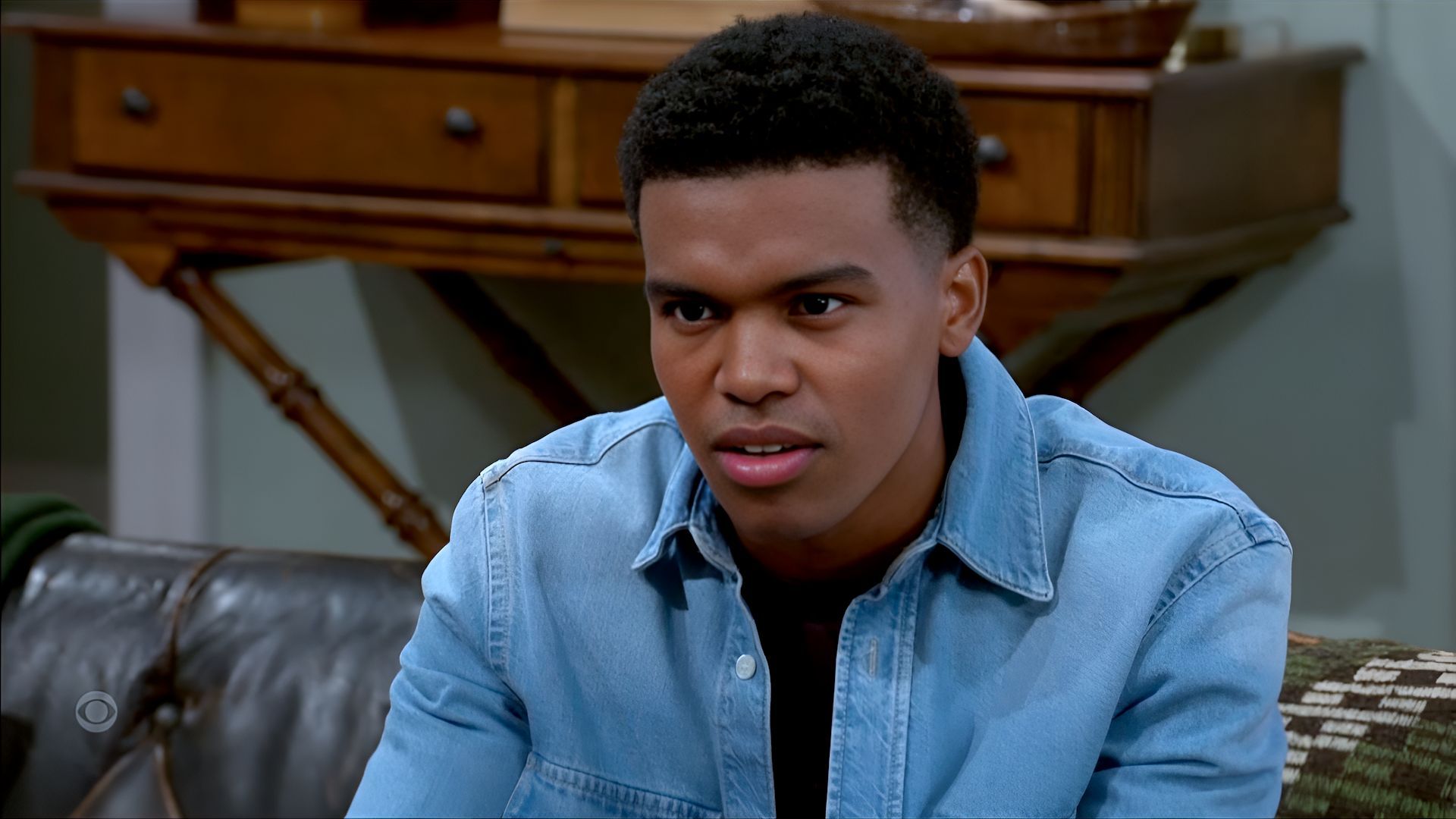 Tyrell was bummed when he found out that Jessica &ndash; who he&#039;s been dating for approximately five minutes &ndash; might be going to a different college on Beyond the Gates | Image: CBS