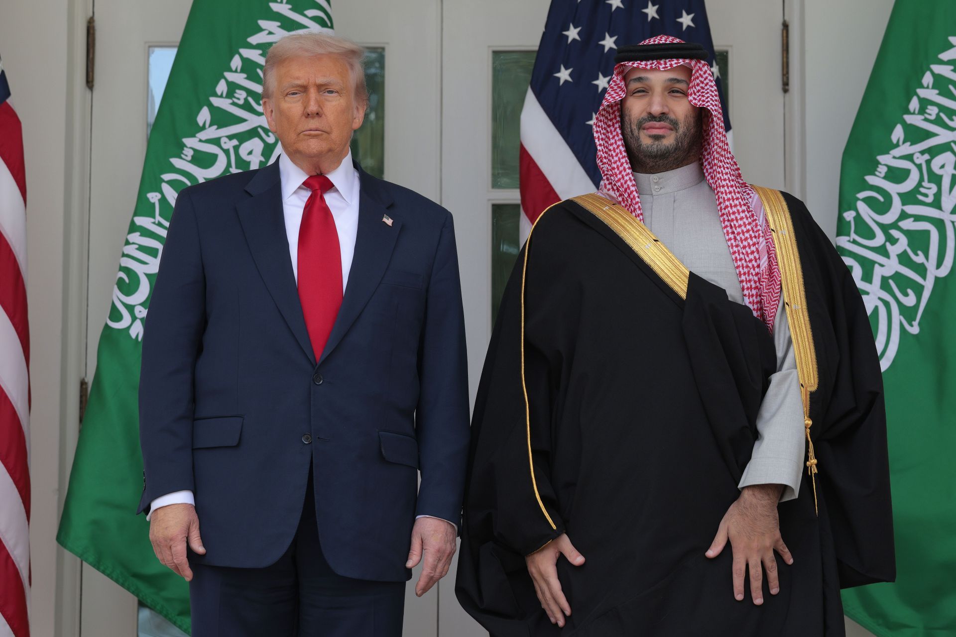 President Trump Hosts The Crown Prince And Prime Minister Of Saudi Arabia At The White House - Source: Getty
