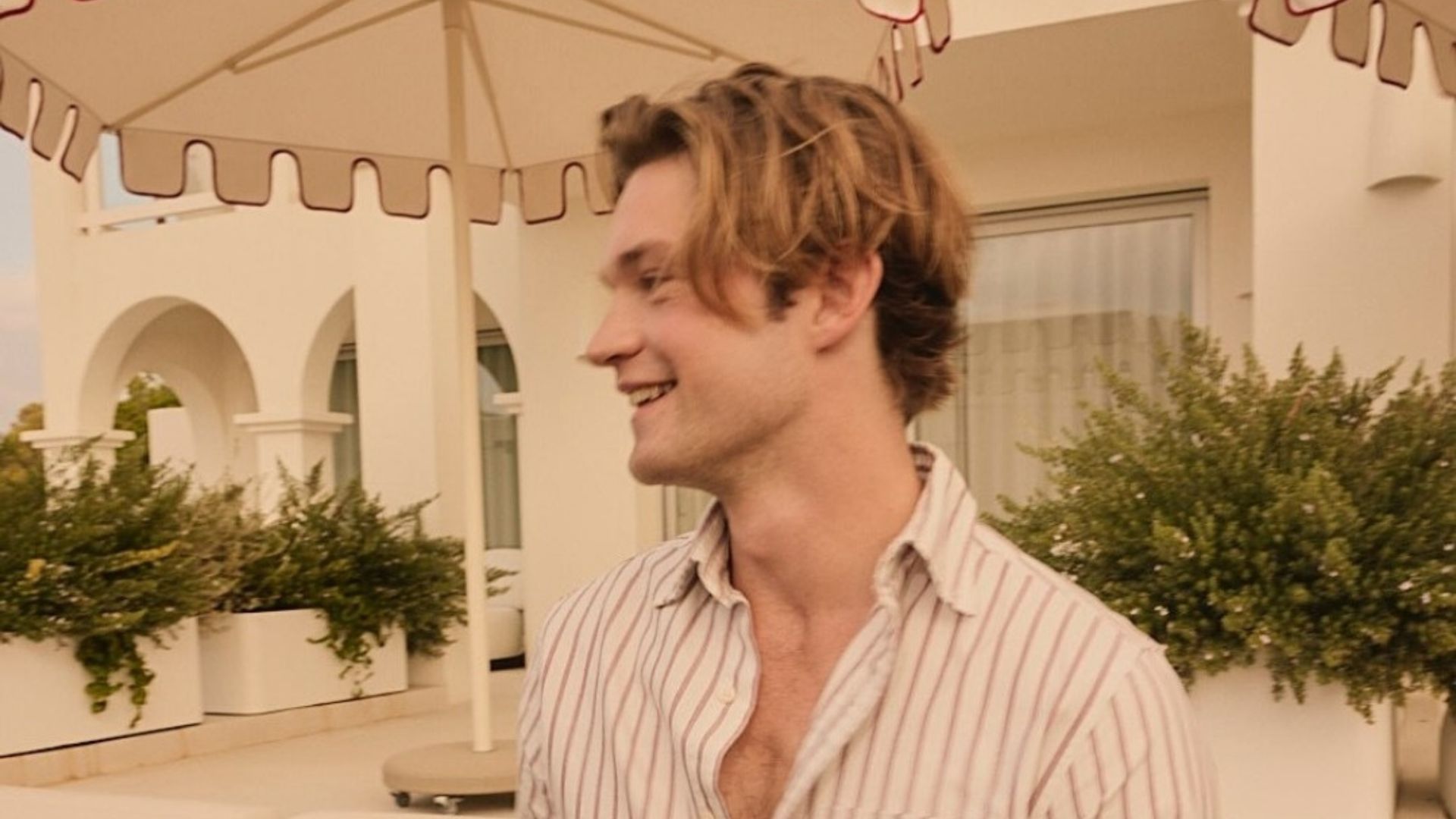 James is portrayed by Damian Hardung in Maxton - The World Between Us (Image Via Instagram/@damianhardung)