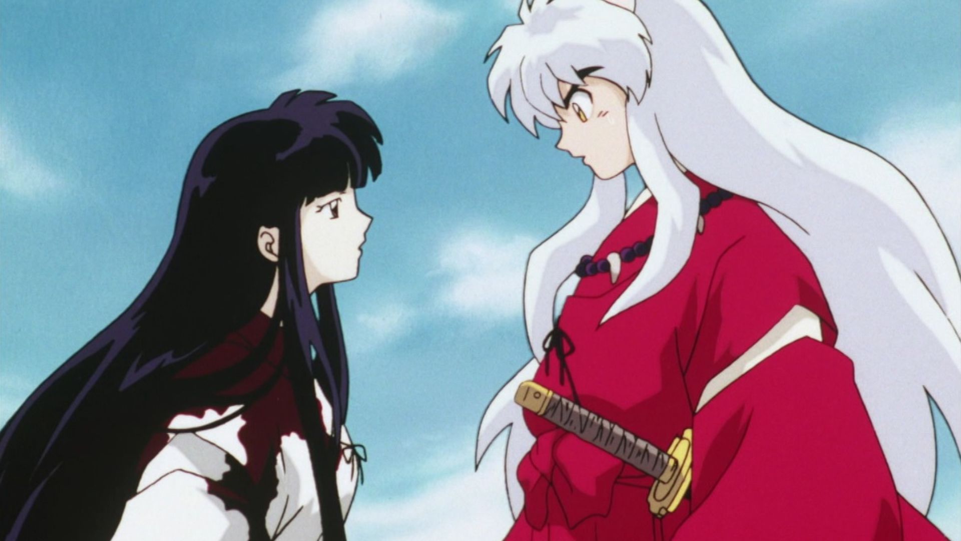 Inuyasha and Kikyo (Image Credits: Sunrise)