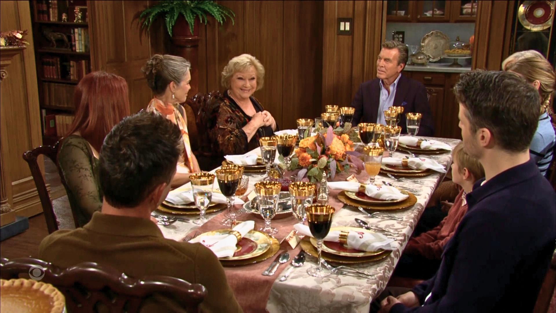 The Young and the Restless: The Abbotts gather for Thanksgiving | Image: CBS